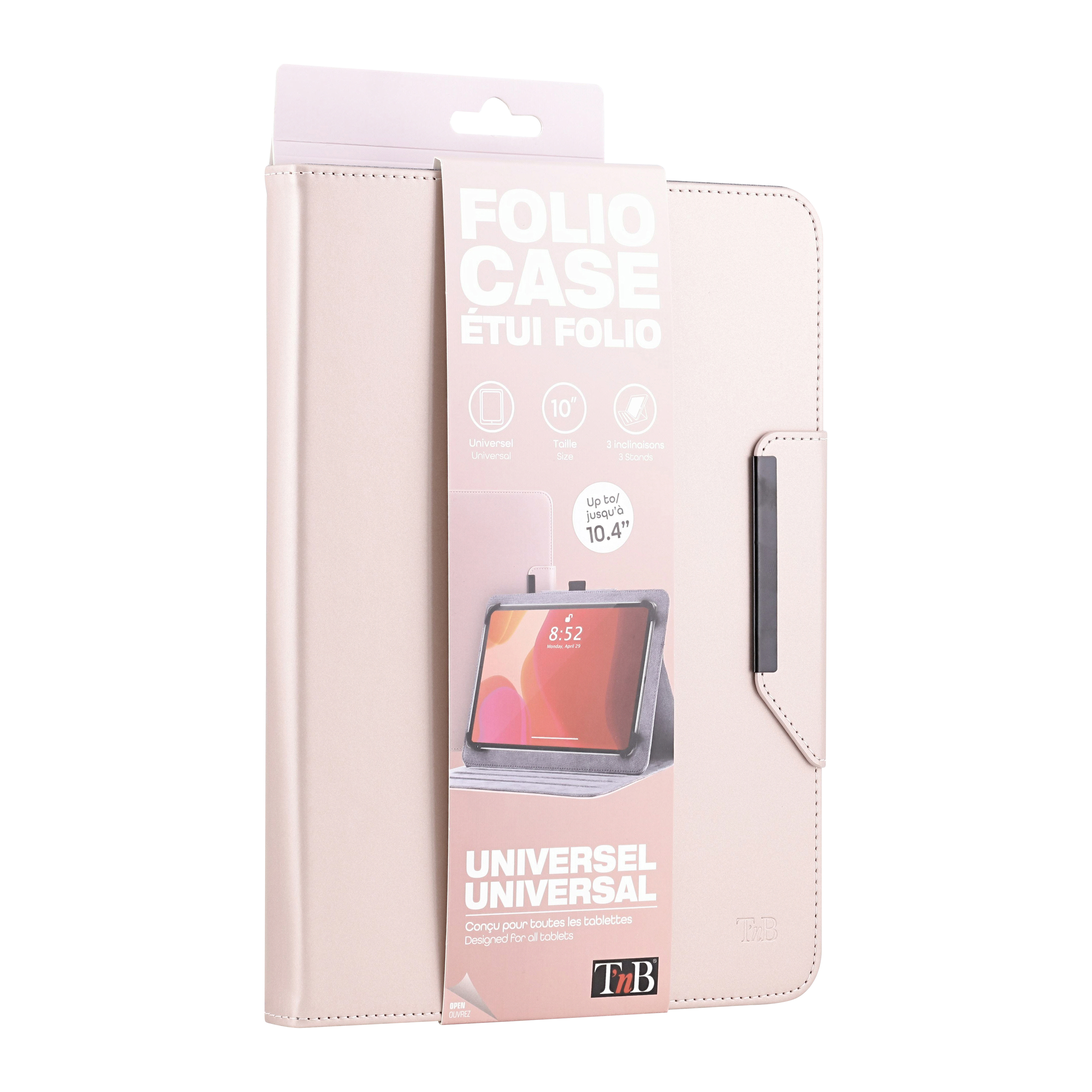 Universal folio case for 10