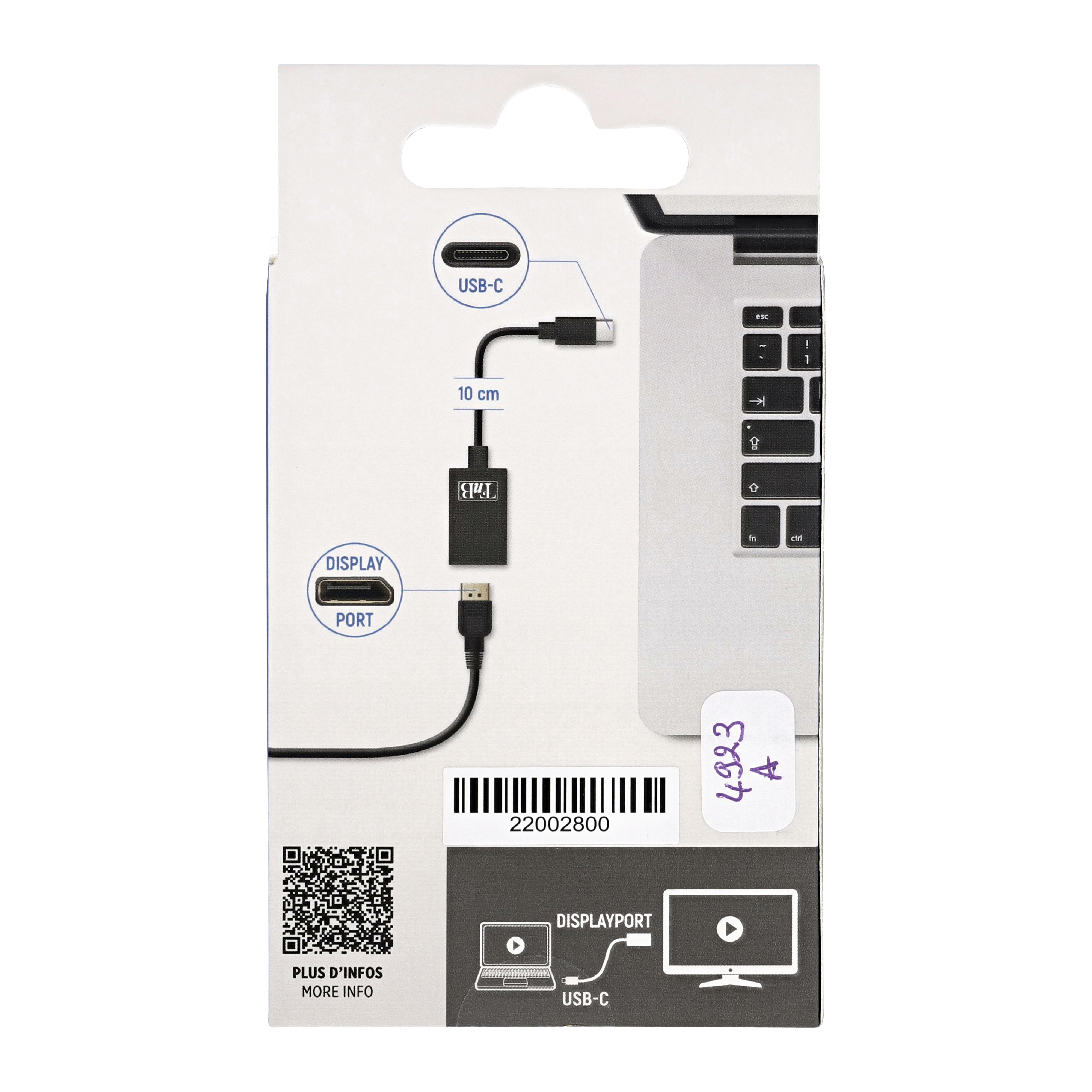 Adaptateur USB-C vers DISPLAYPORT7