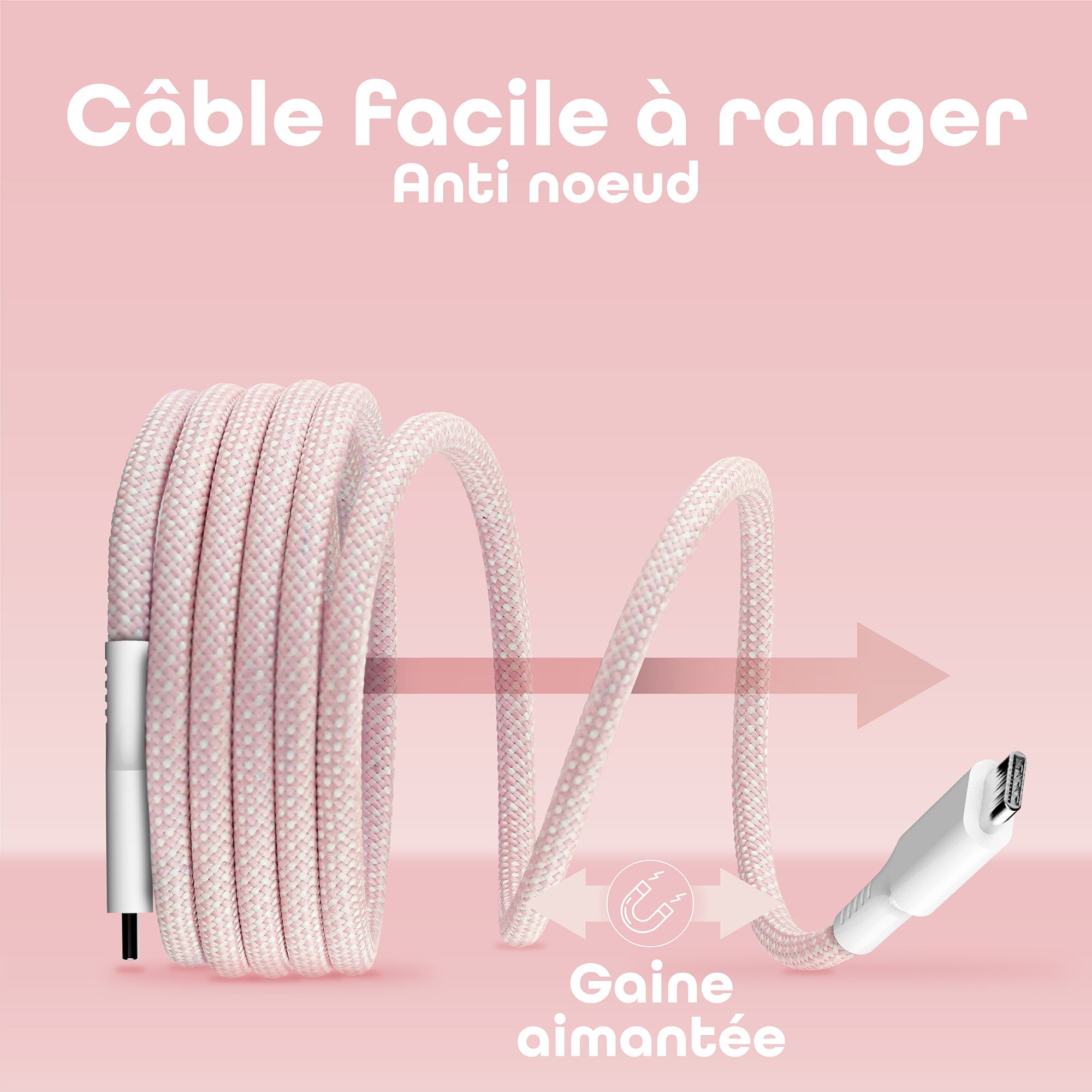 USB-C to USB-C Cable Magnetic Sheath3