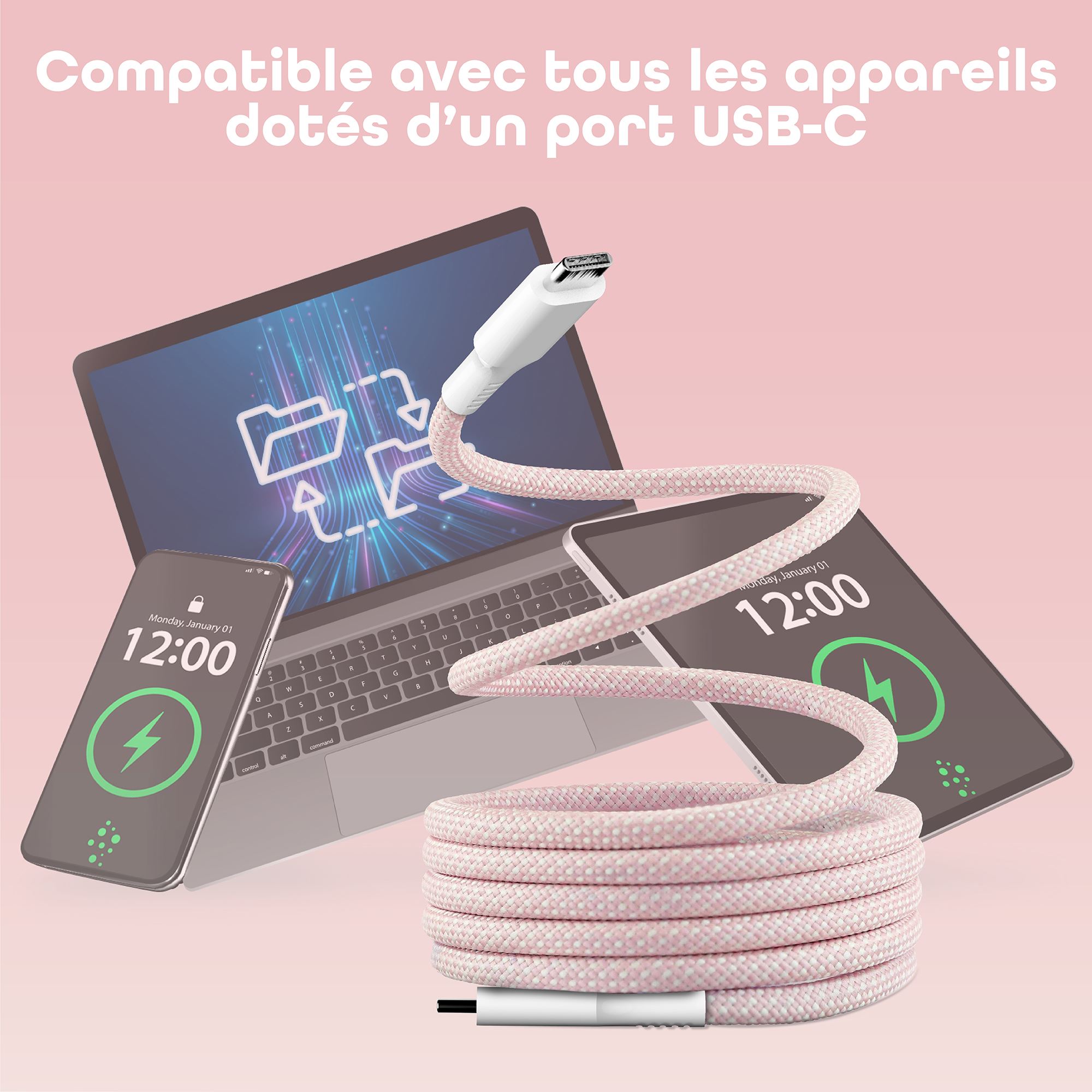 USB-C to USB-C Cable Magnetic Sheath6