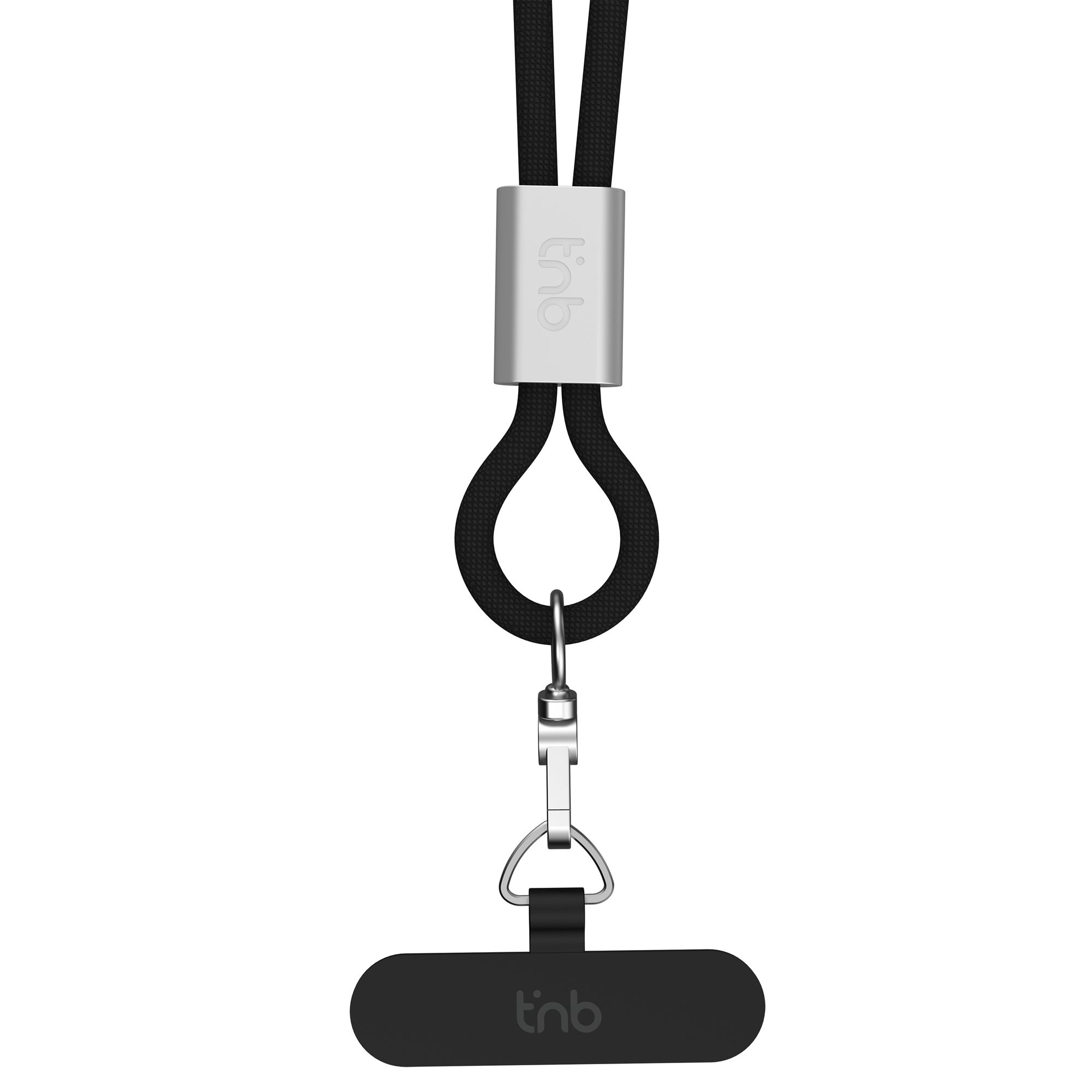 Câble tour de cou USB-C vers USB-C 60W – 2-en-1 Noir3