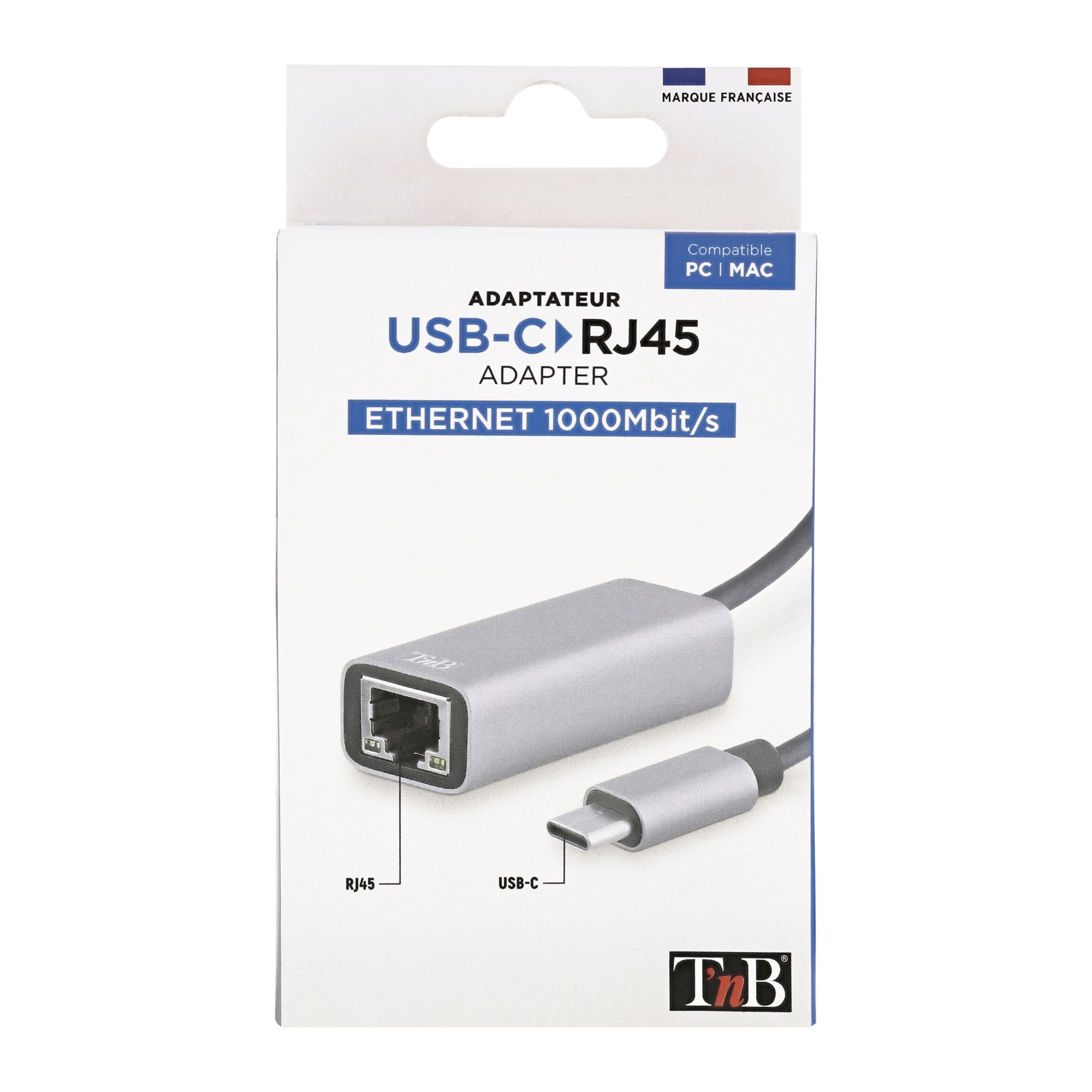 Adaptateur USB-C vers RJ454