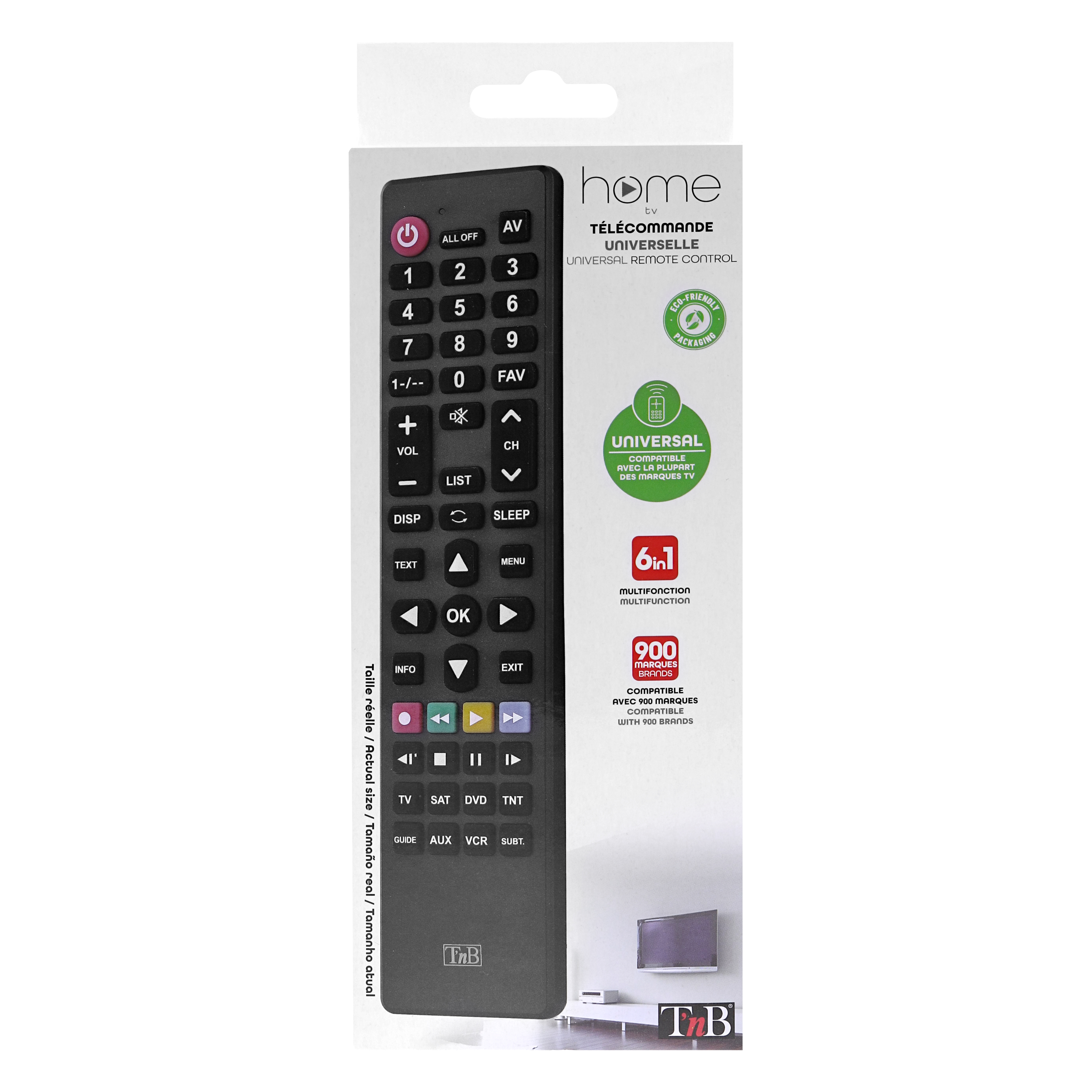 6 in 1 Universal Remote Control5