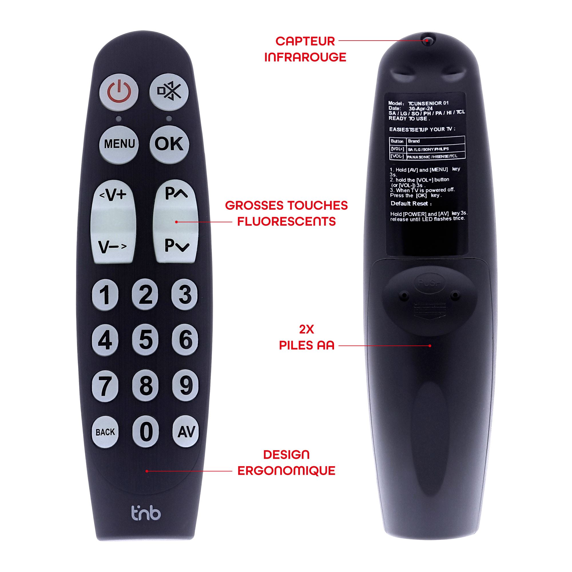 Télécommande universelle simplifiée3