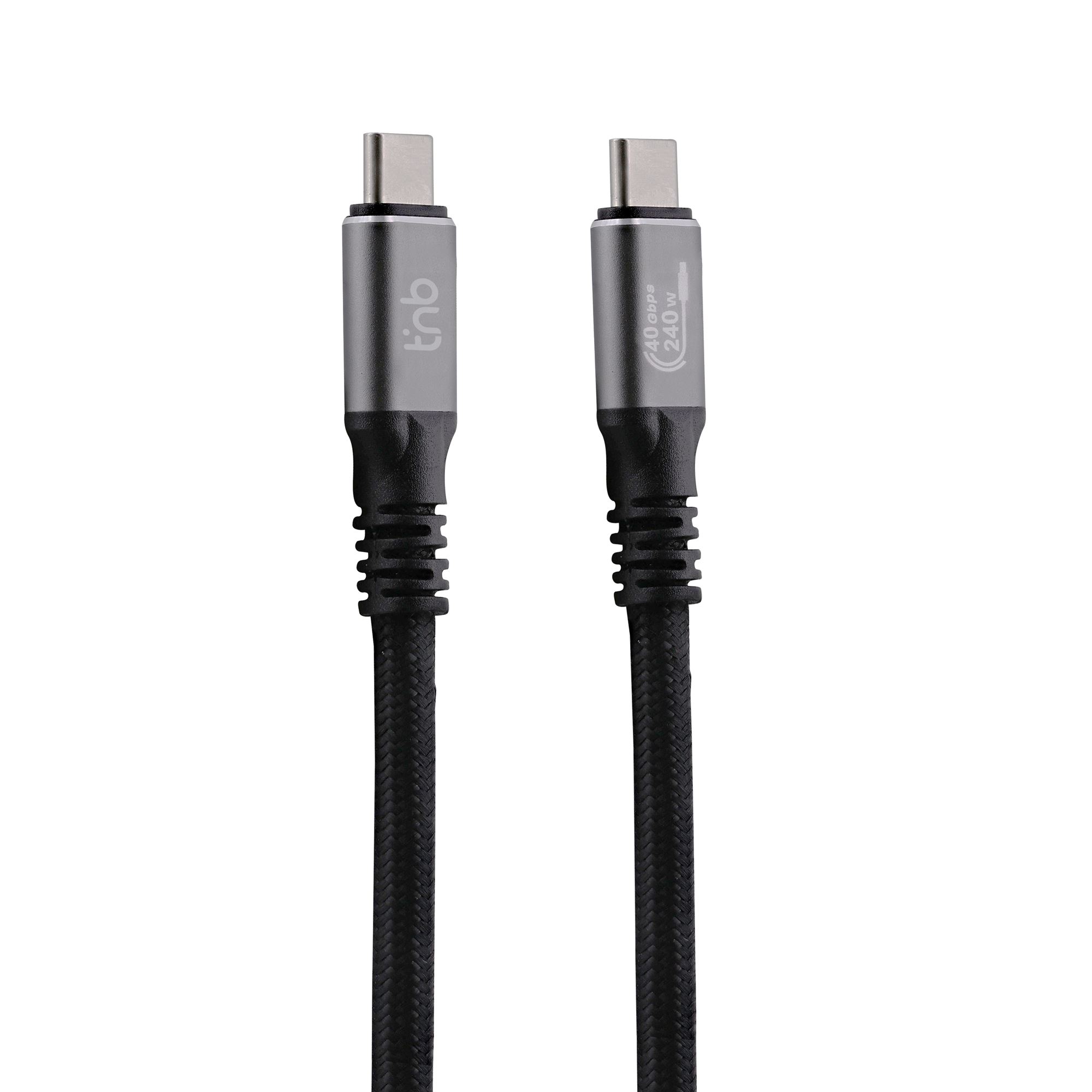 Câble professionnel USB-4 (Gen3) 240W 40 Gbps - 2 mètres1
