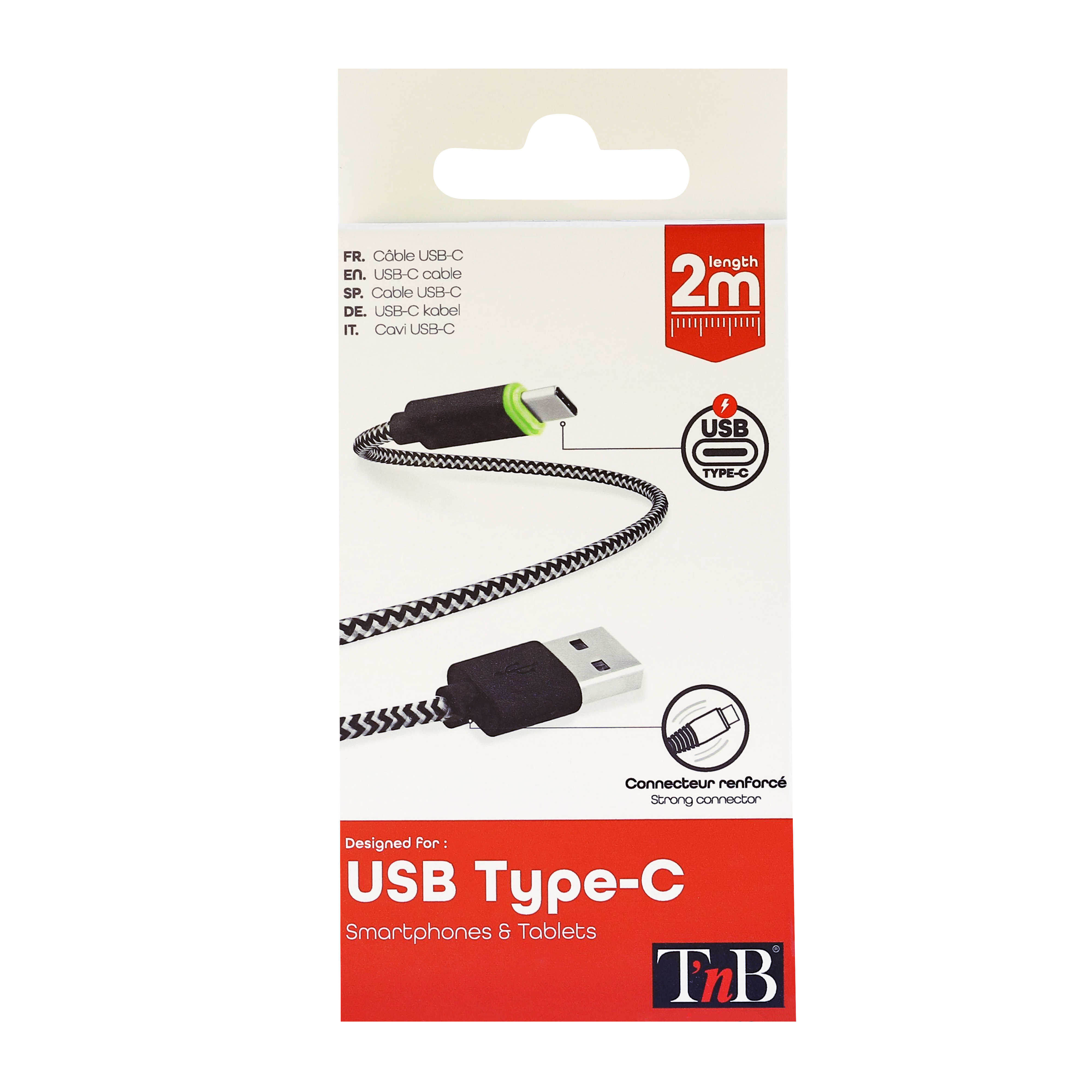 Câble USB-C avec indicateur de charge7
