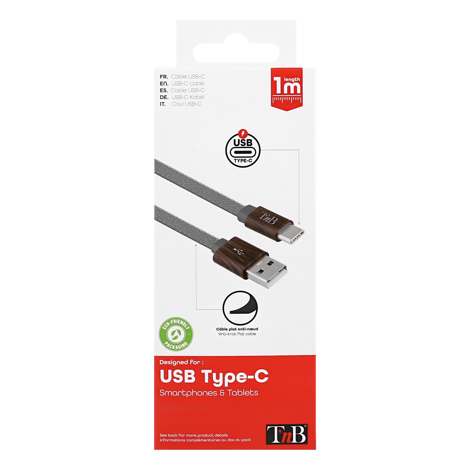 Cable USB tipo C WOODLE3