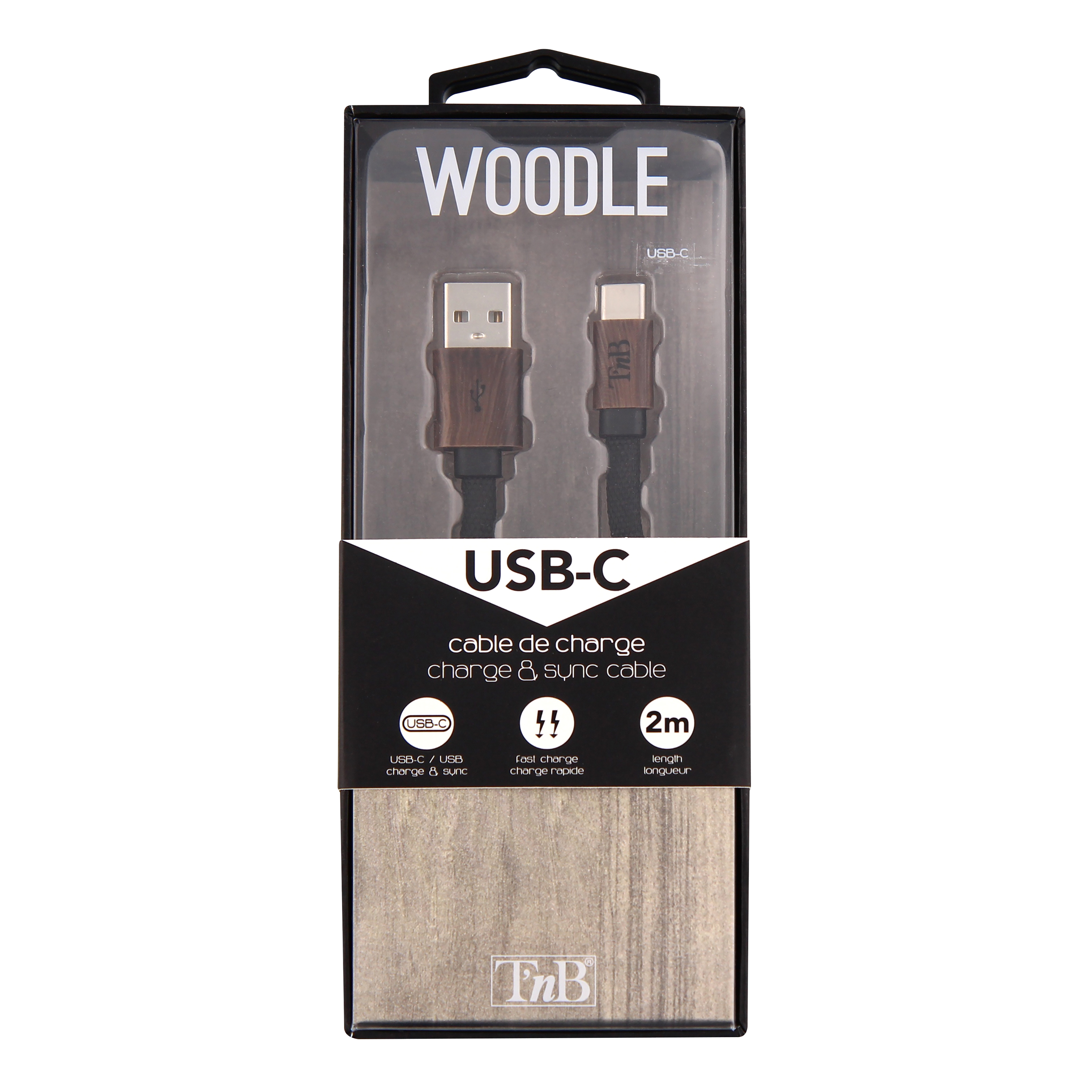 Câble USB-C WOODLE3