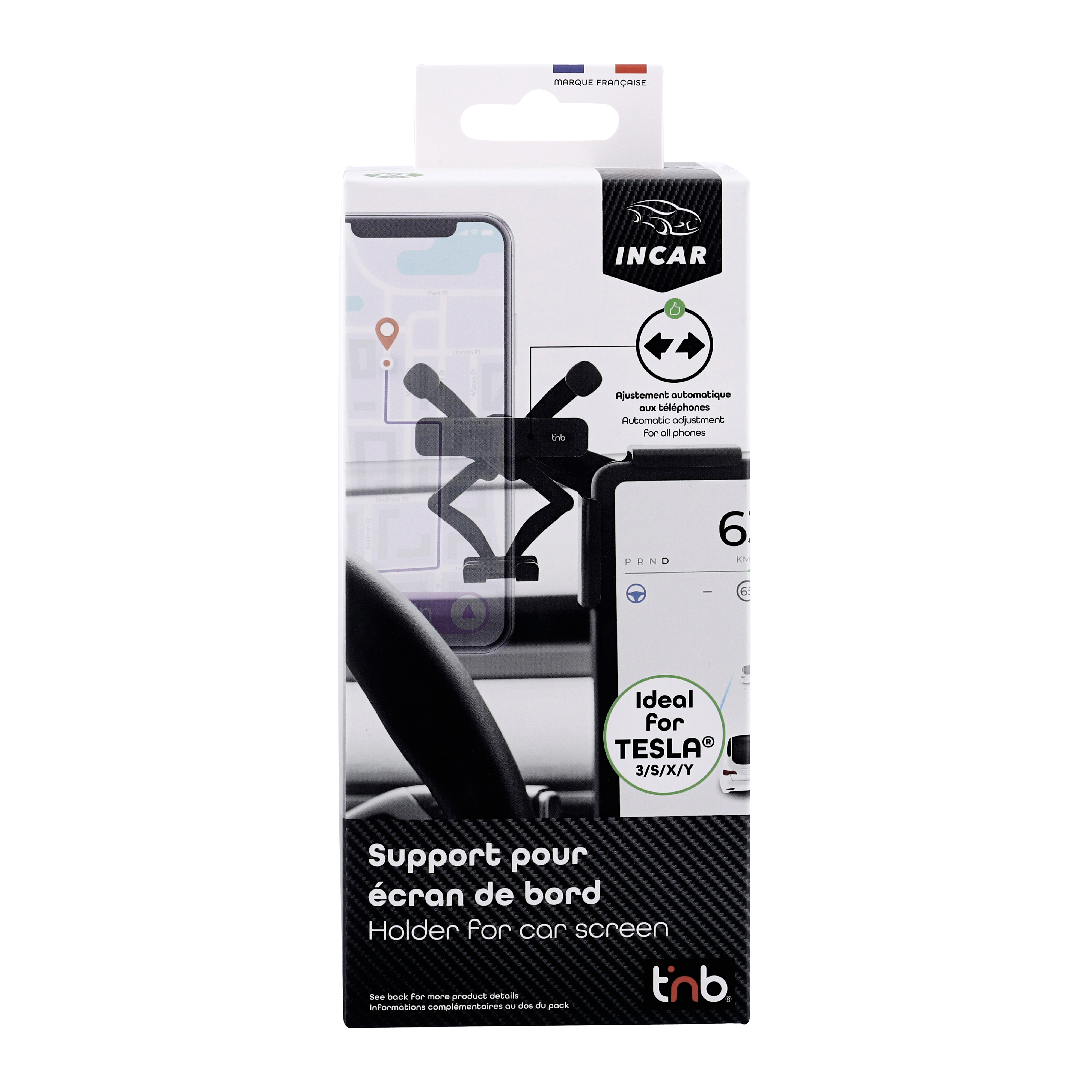 Support gravité pour ordinateur de bord TESLA9