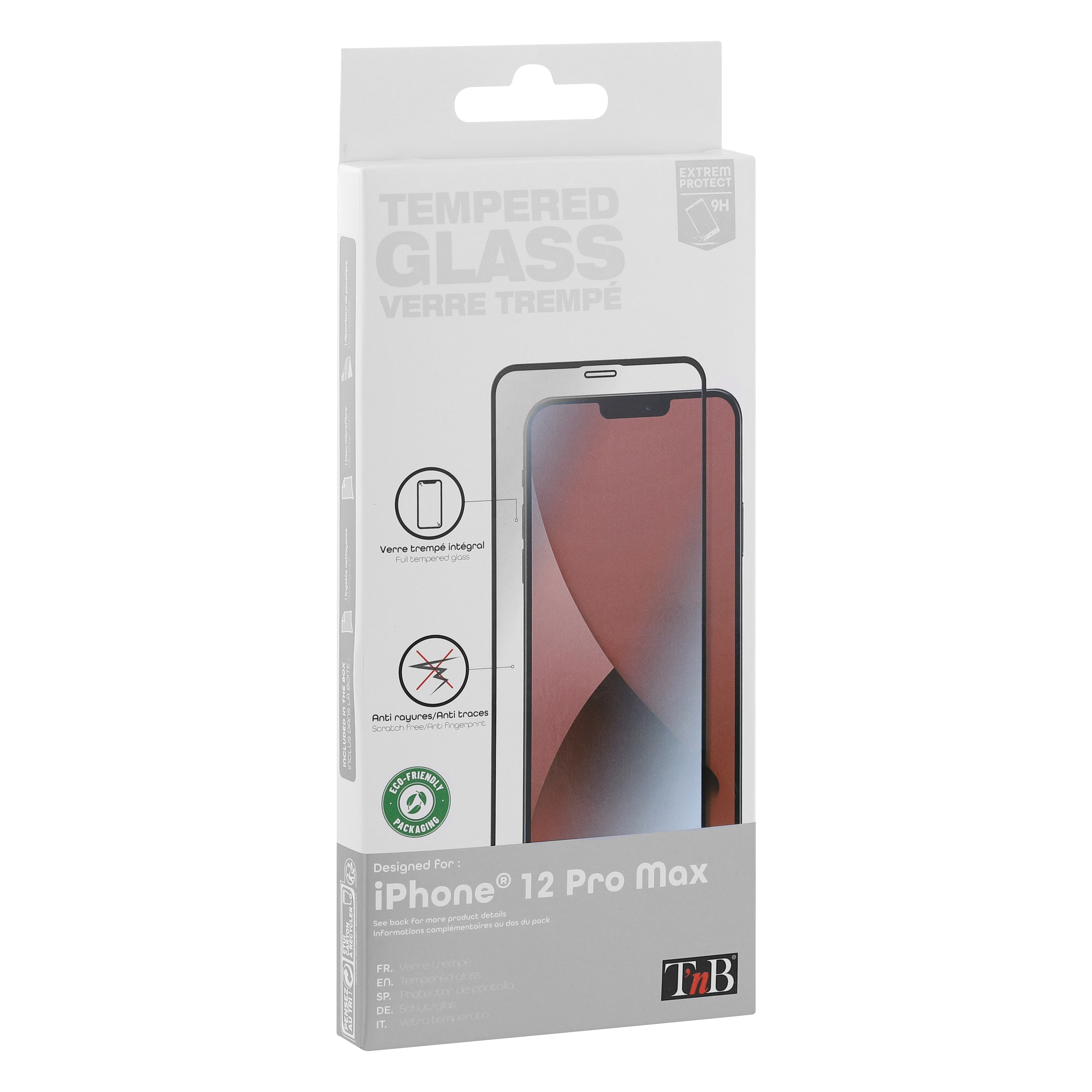 Protection intégrale en verre trempé pour iPhone 12 Pro Max.2