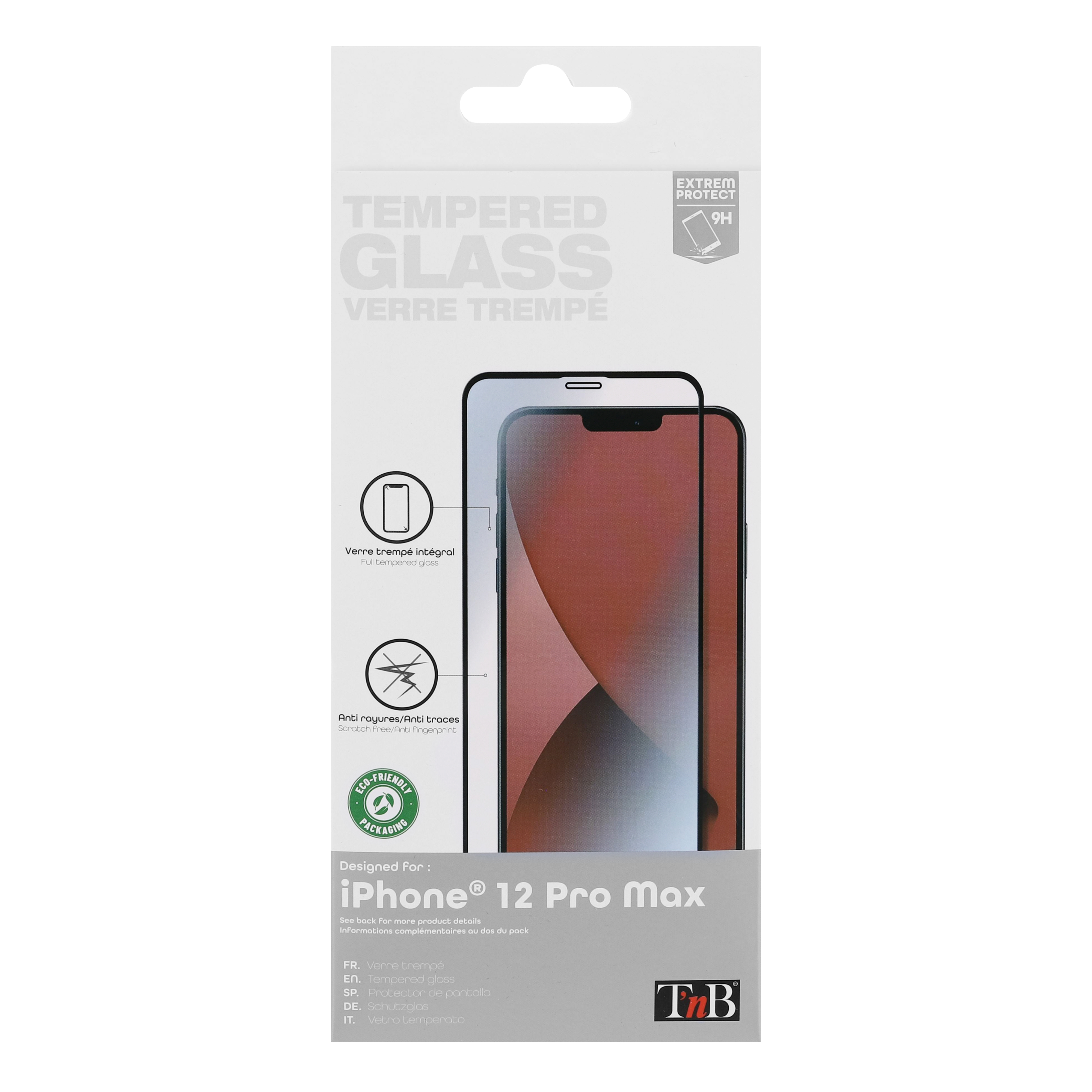 Protection intégrale en verre trempé pour iPhone 12 Pro Max.3