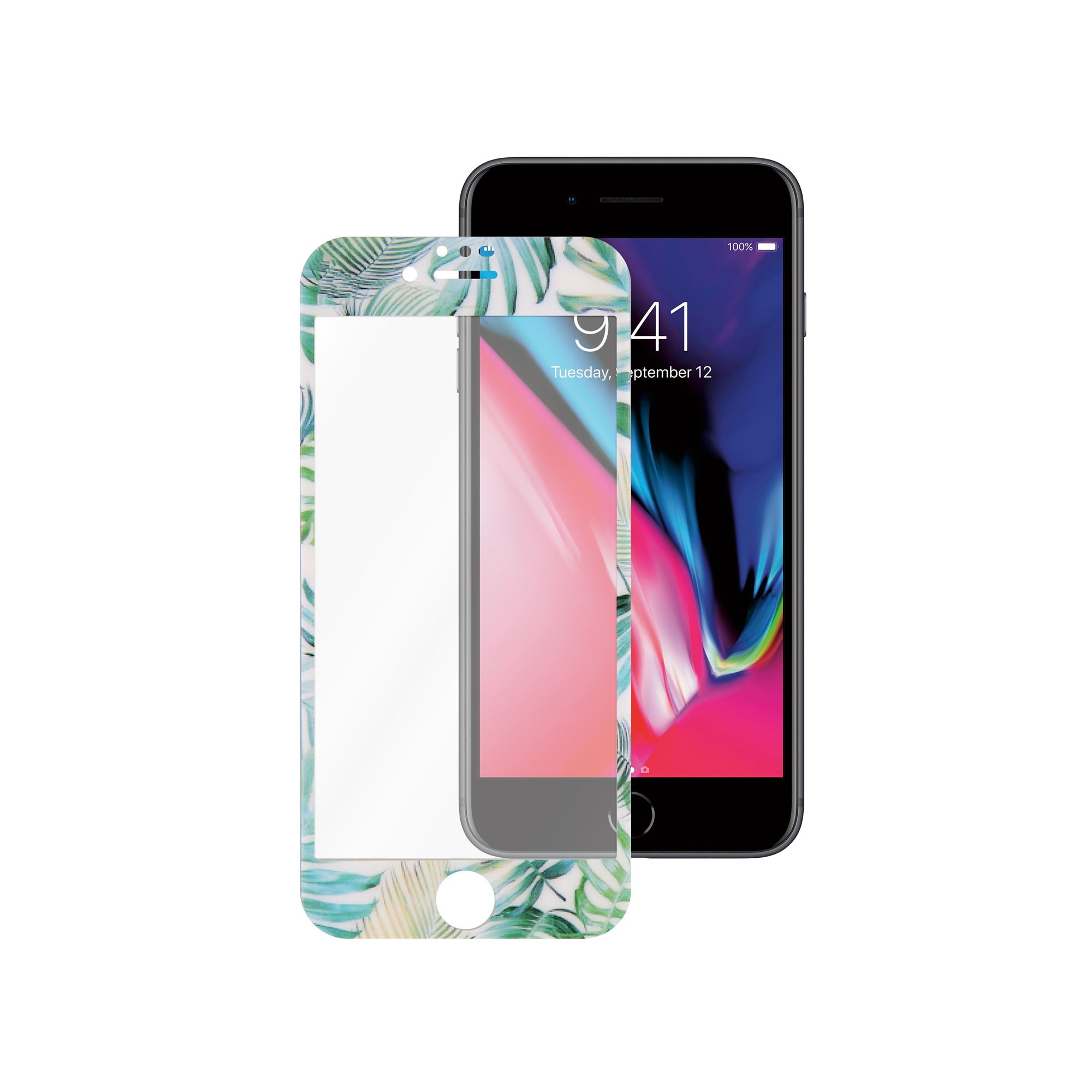 PROTEC VERRE IPHONE 8/7/6-JUN1
