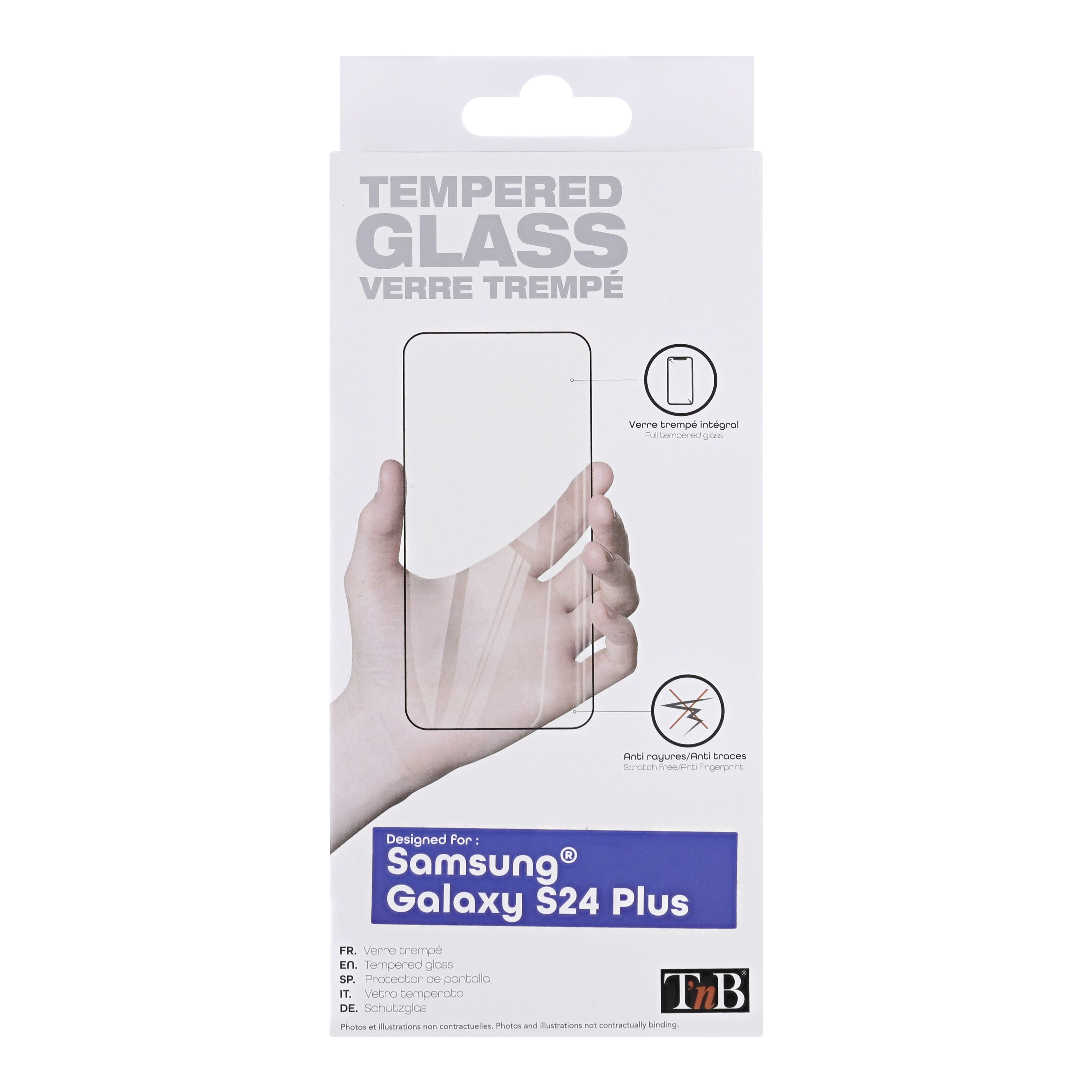 Protection intégrale en verre trempé pour Samsung Galaxy S24 Plus1