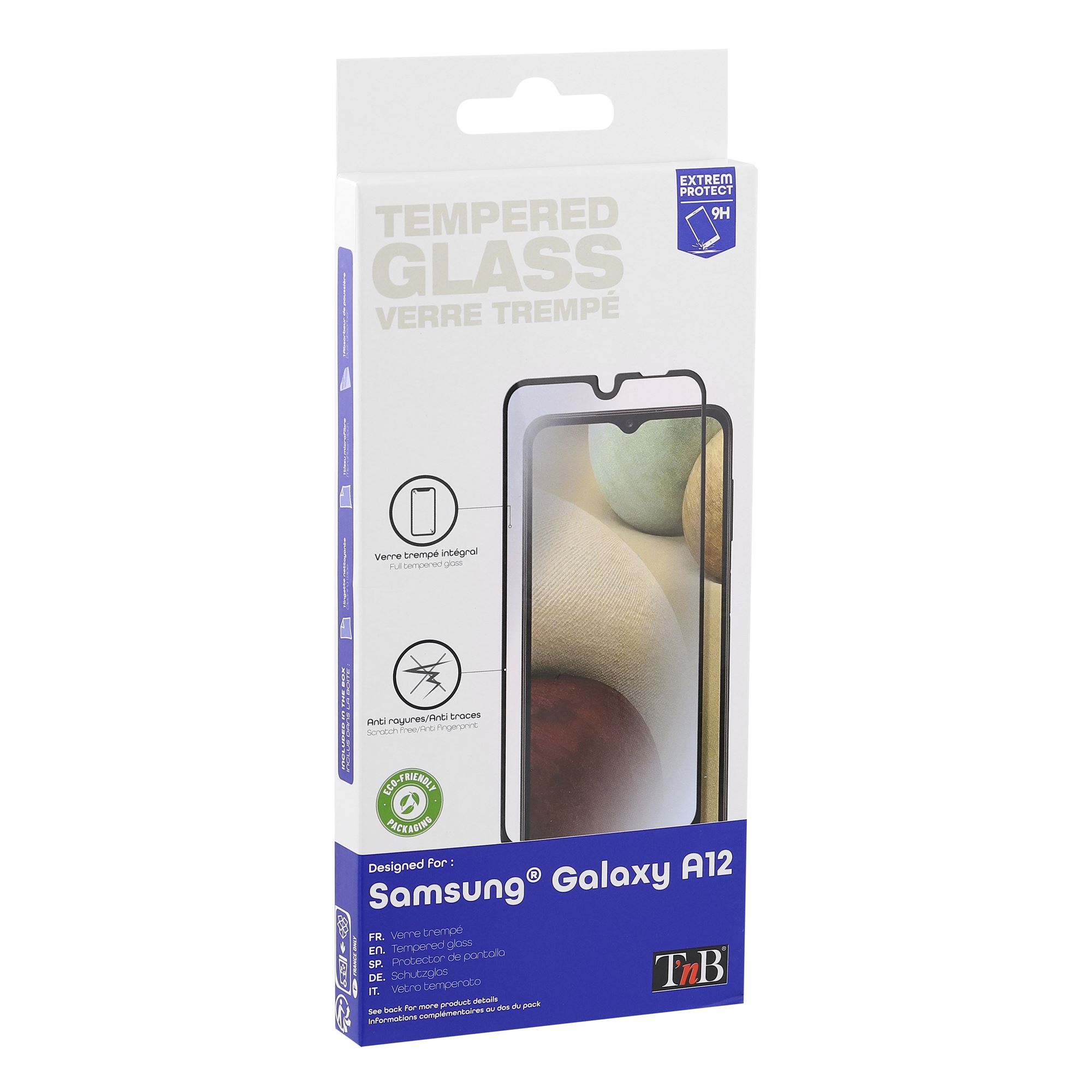 Protection intégrale en verre trempé pour Samsung Galaxy A122