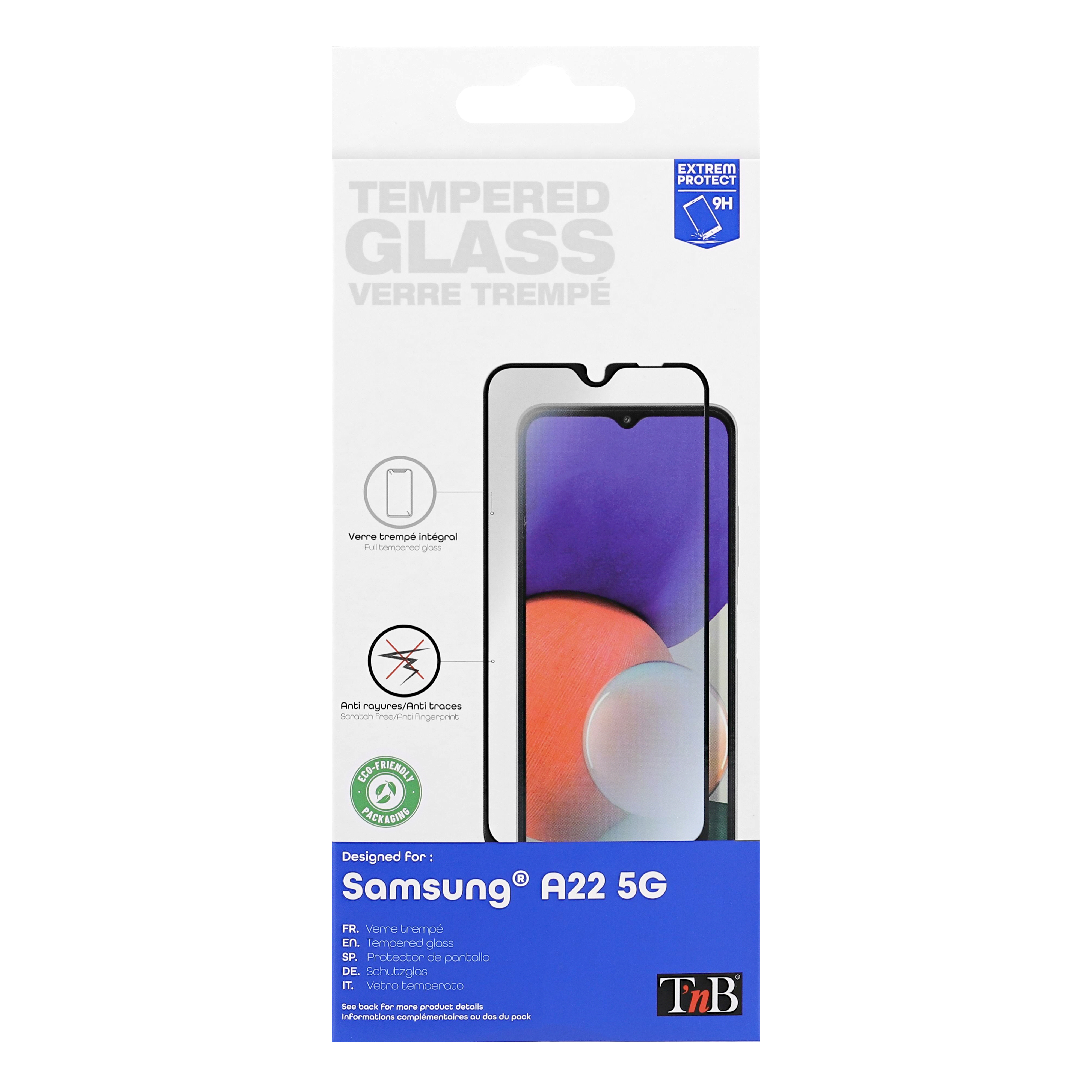 Full Cover Tempered Glass Screen Protector for Samsung Galaxy A22 5G3