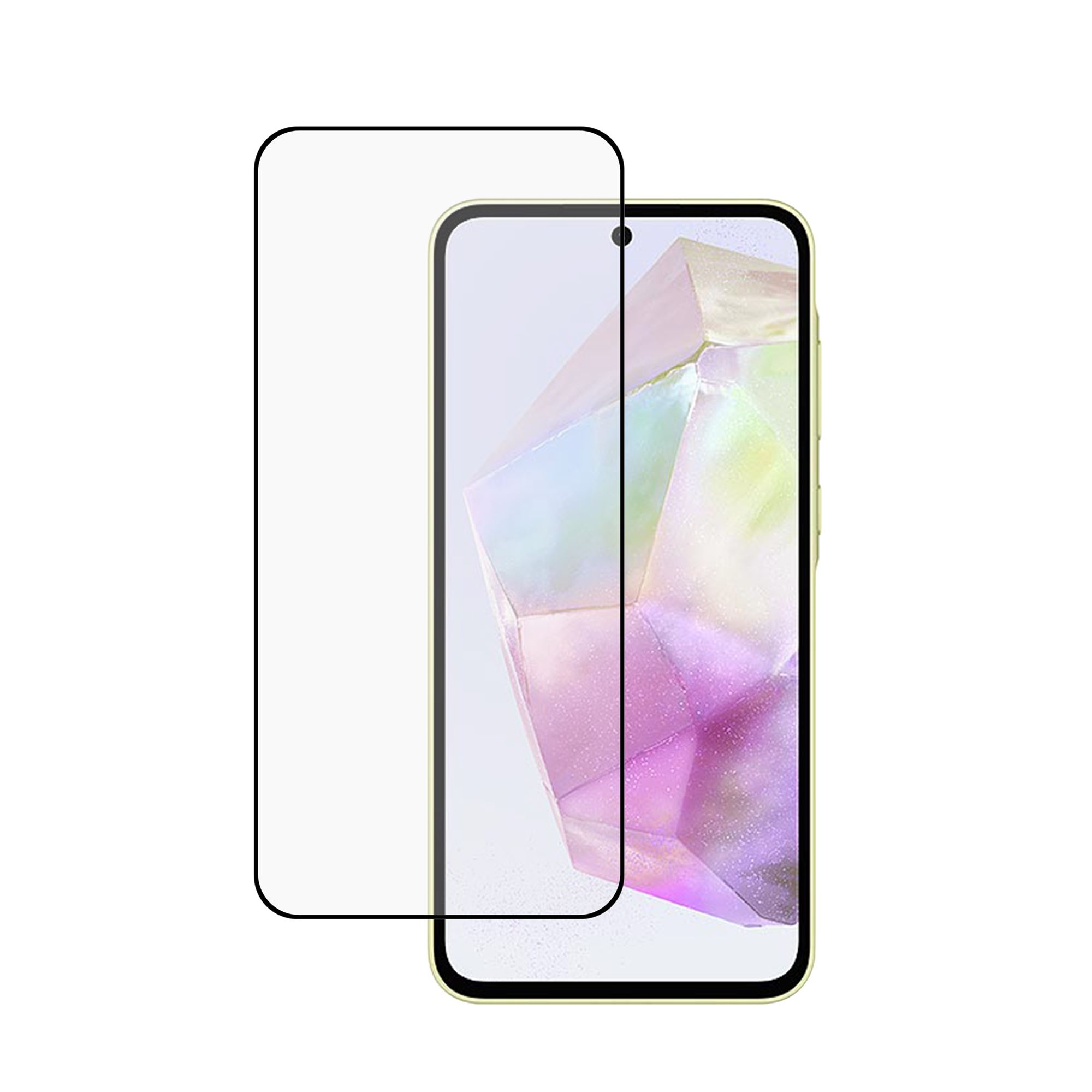 Protection intégrale en verre trempé pour Samsung Galaxy A351
