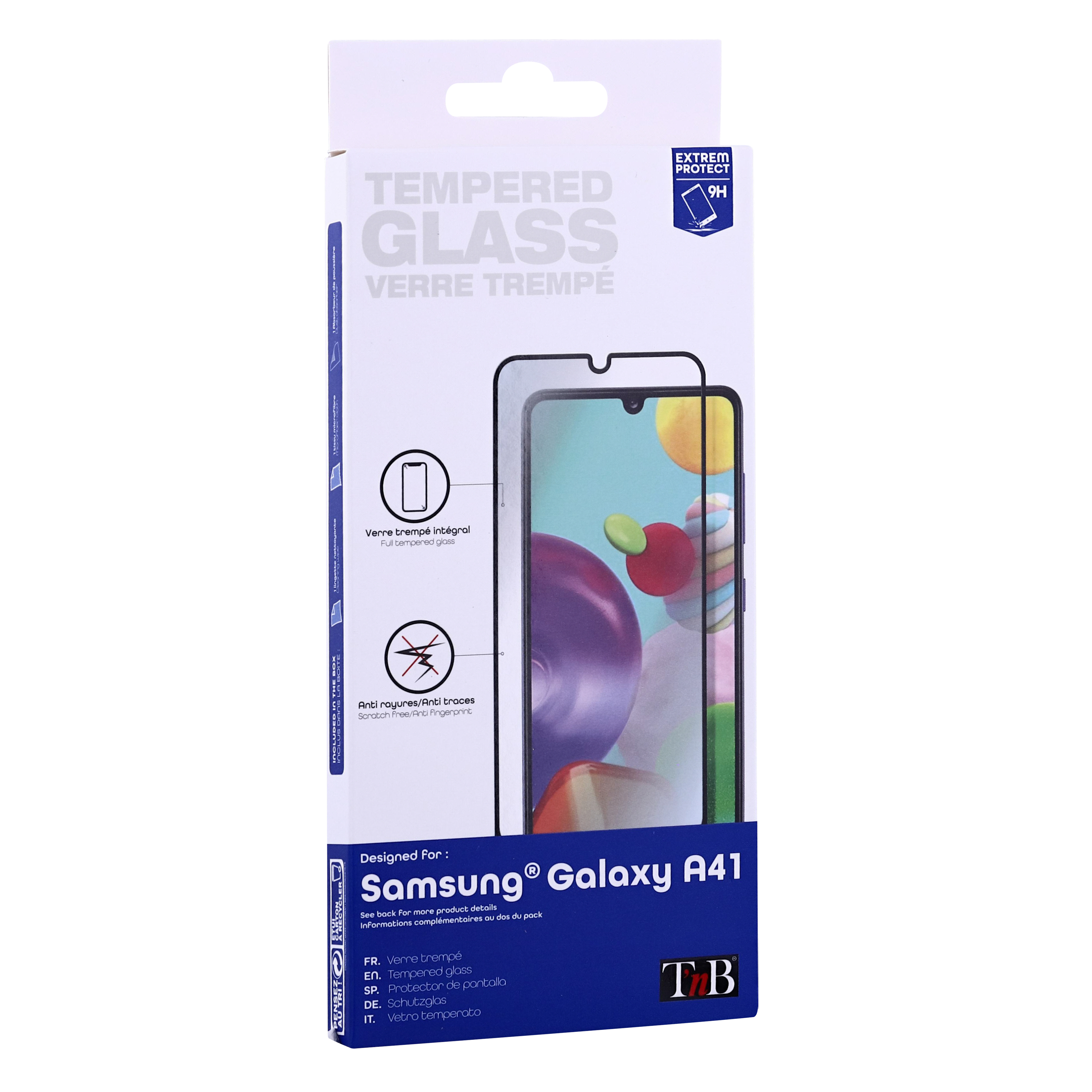 Protección total en cristal templado para Samsung Galaxy A412