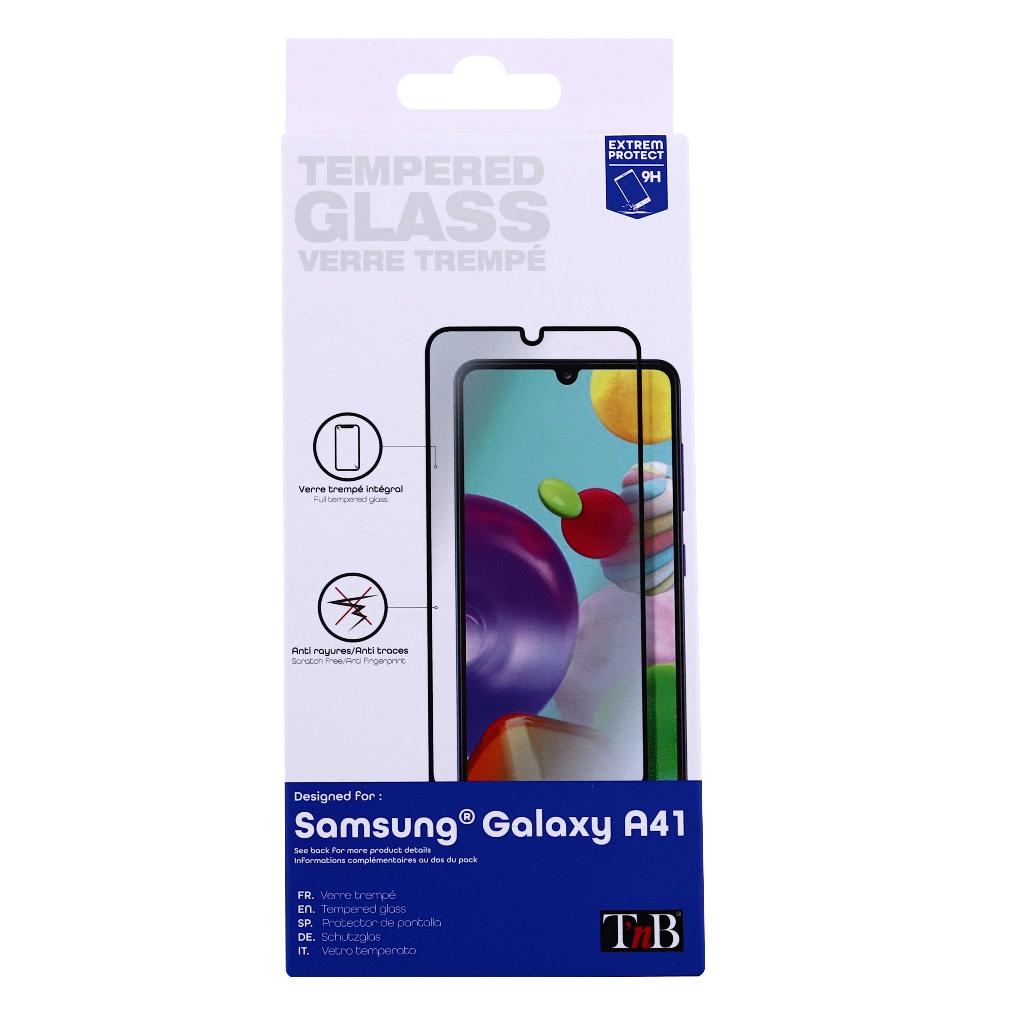 Protection intégrale en verre trempé pour Samsung Galaxy A413