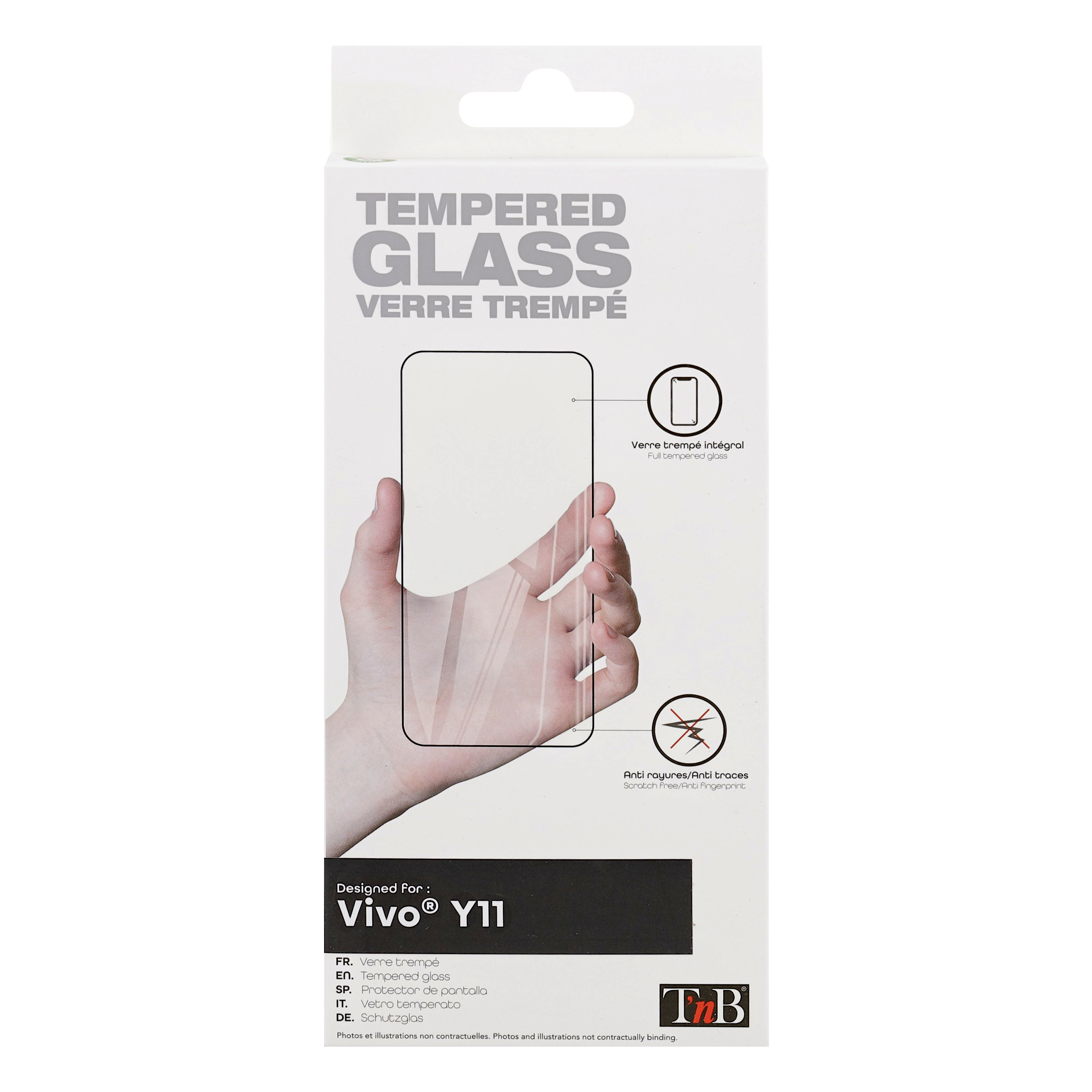 Full Cover Tempered Glass Screen Protector for Vivo Y111