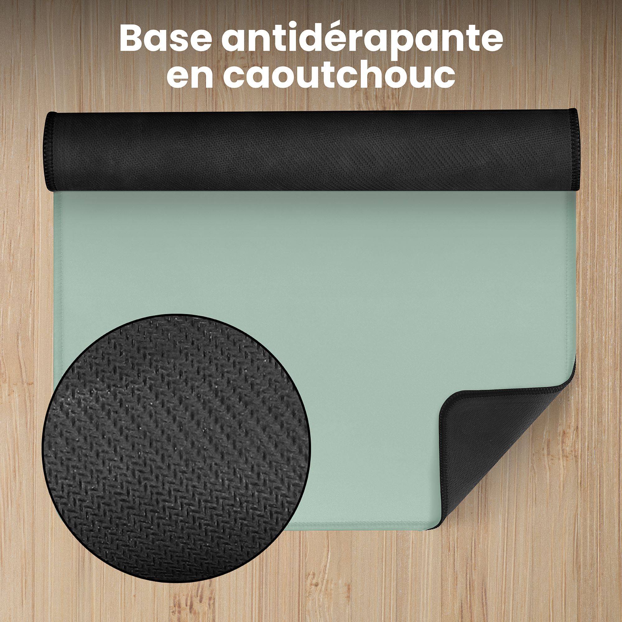 Alfombrilla de ratón suave XL - verde4