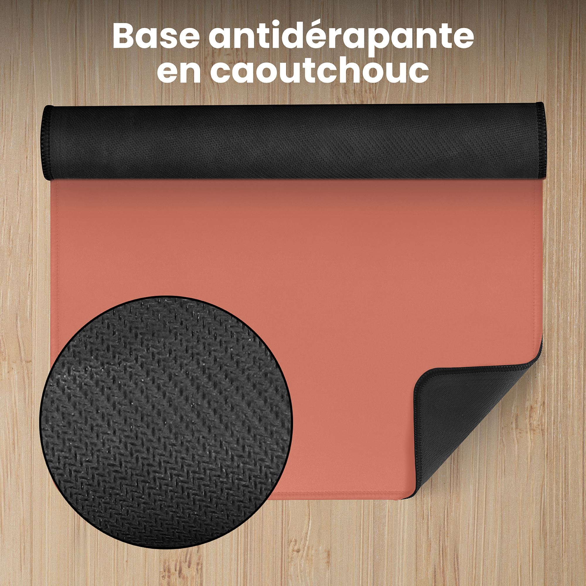 Alfombrilla de ratón suave XL - rojo5