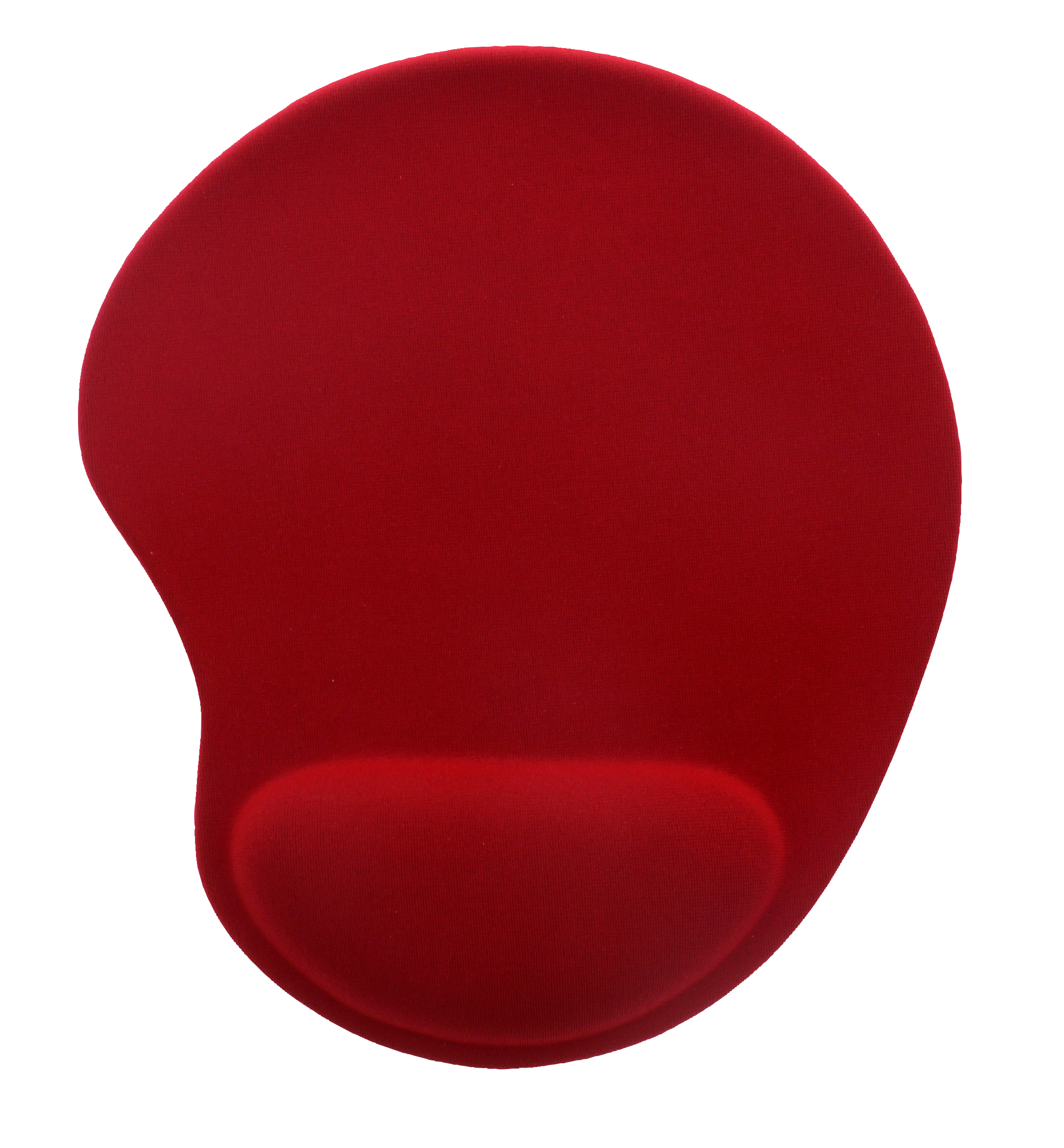 Tapis de souris ergonomique avec repose-poignet rouge1