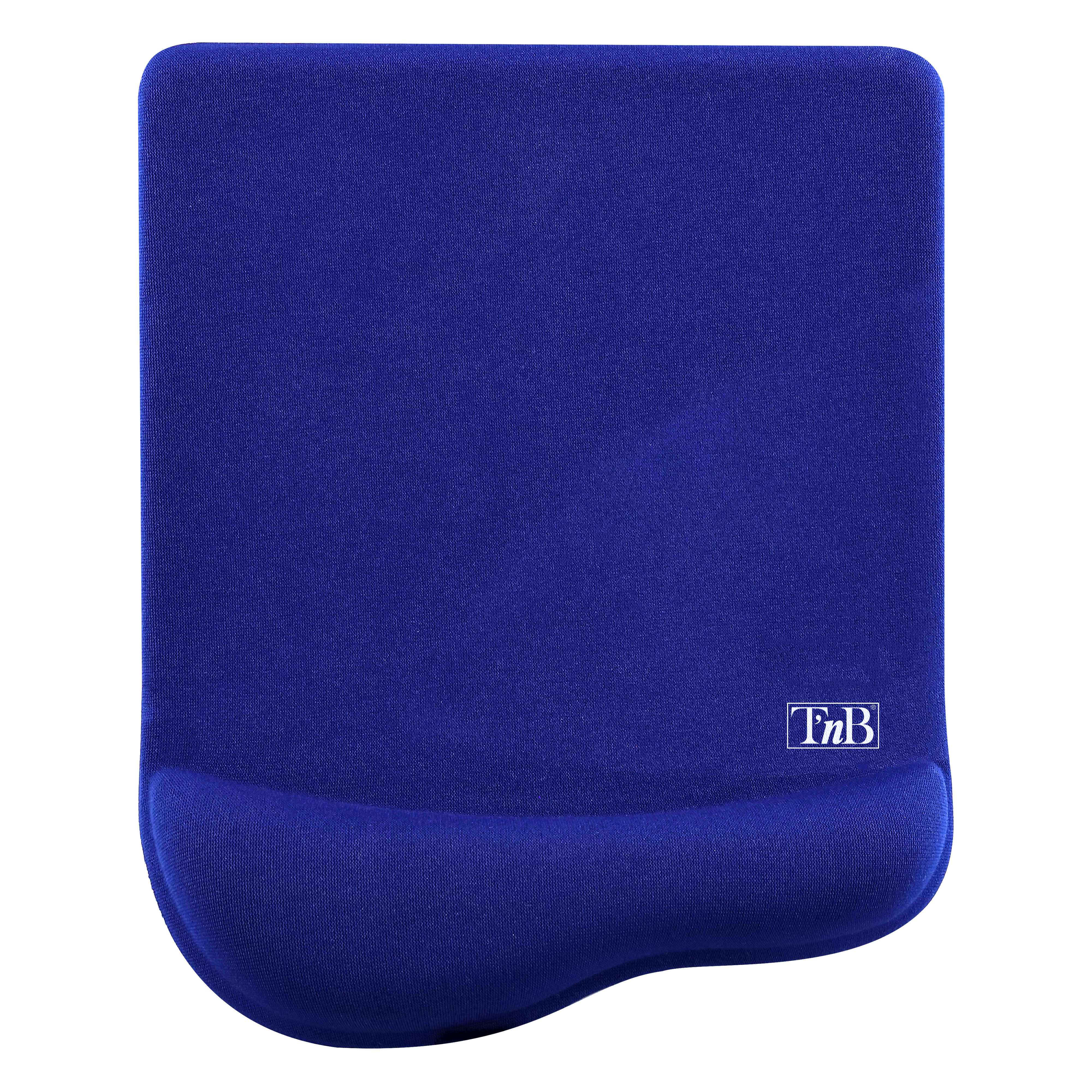 Tapis de souris ergonomique gel antimicrobien bleu1