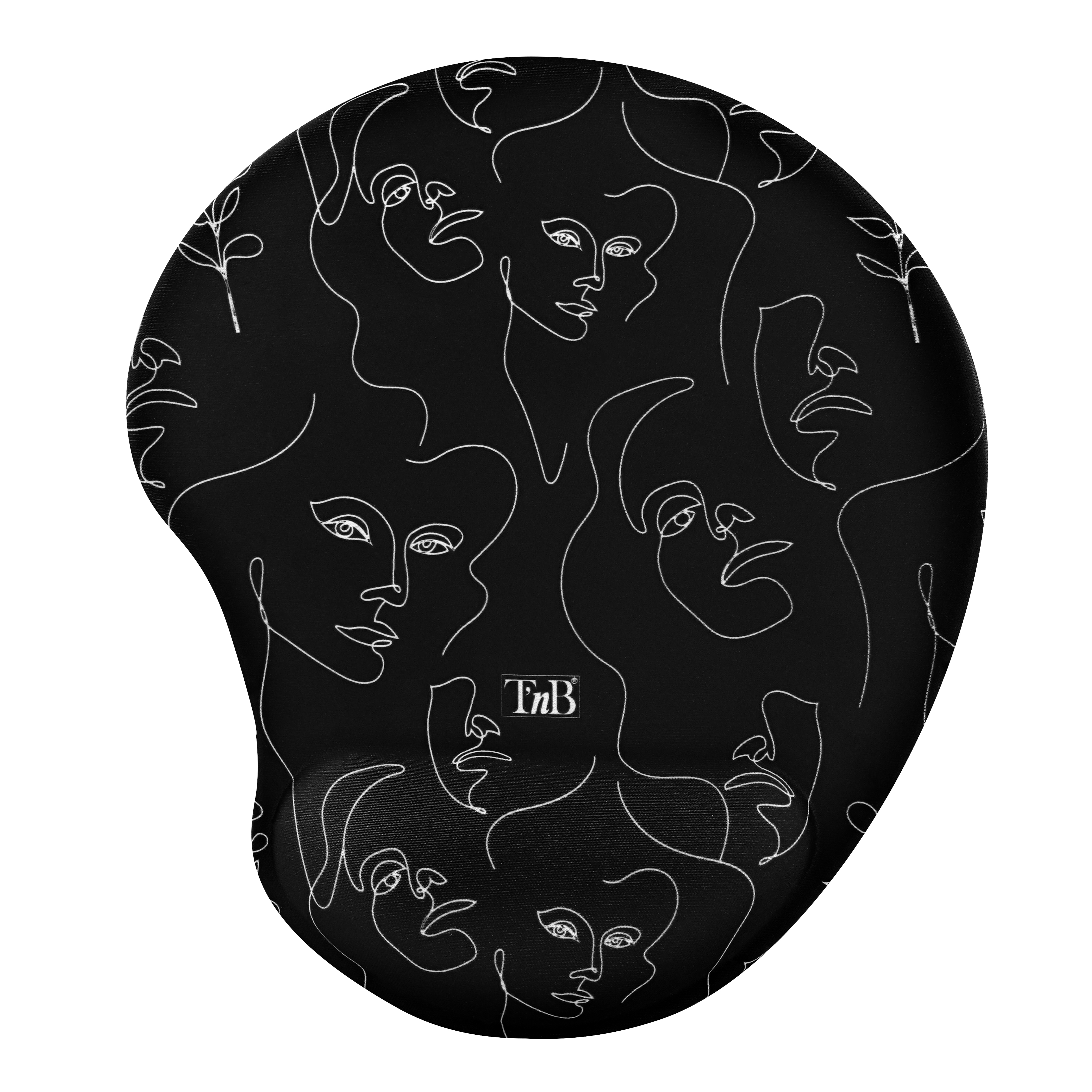 Tapis de souris ergonomique avec repose-poignet EXCLUSIV ART1