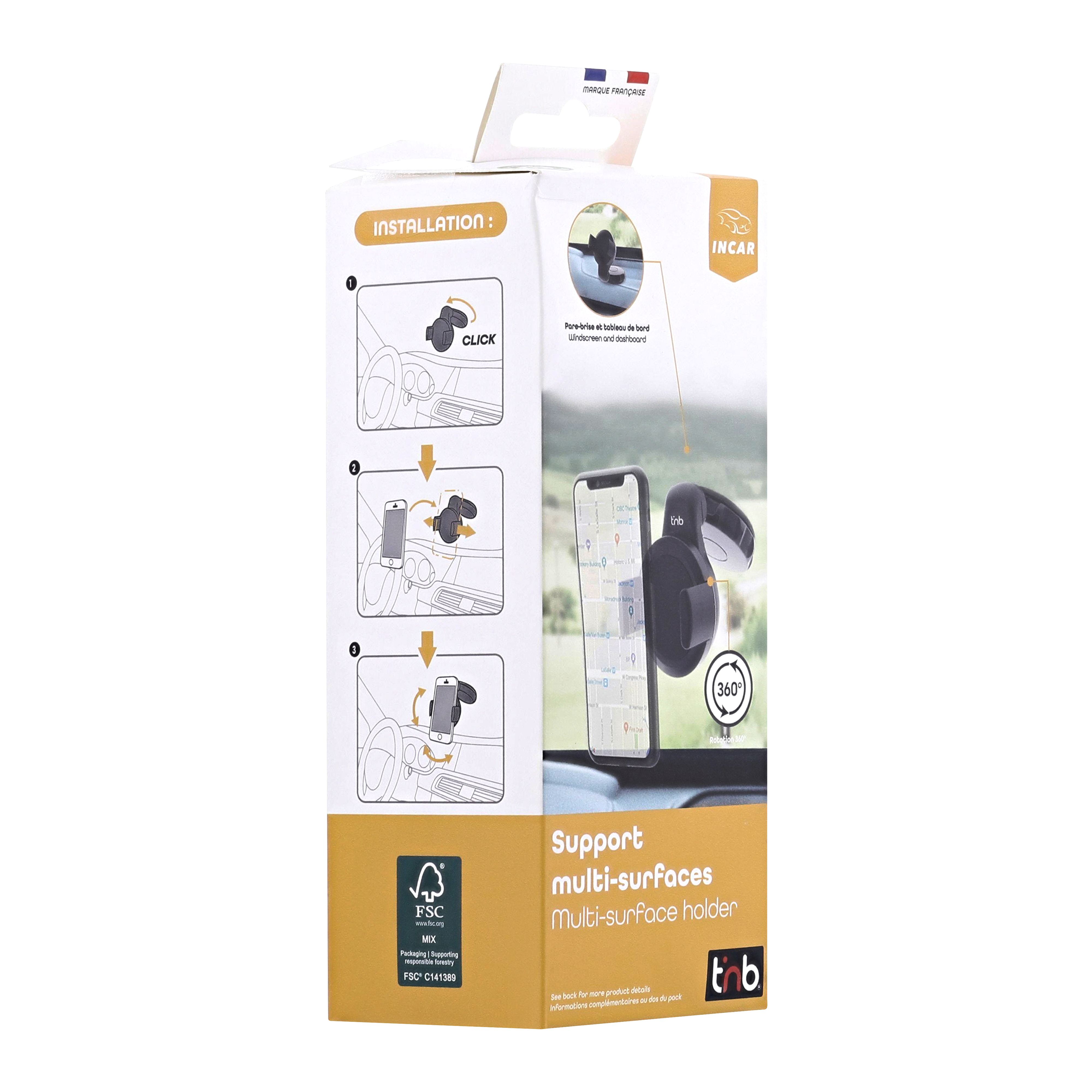 Support mâchoire ventouse mini et pliable7