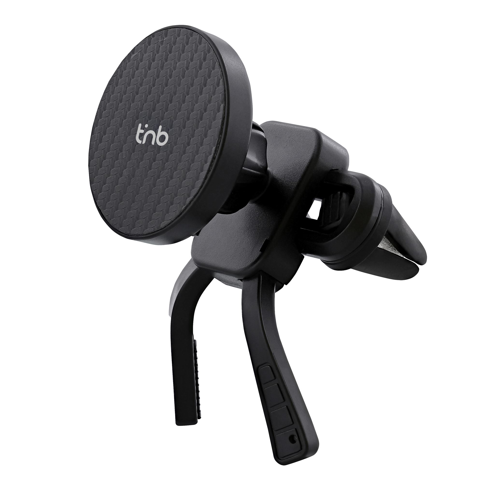 Support aimanté pour grille d'aération carbone1