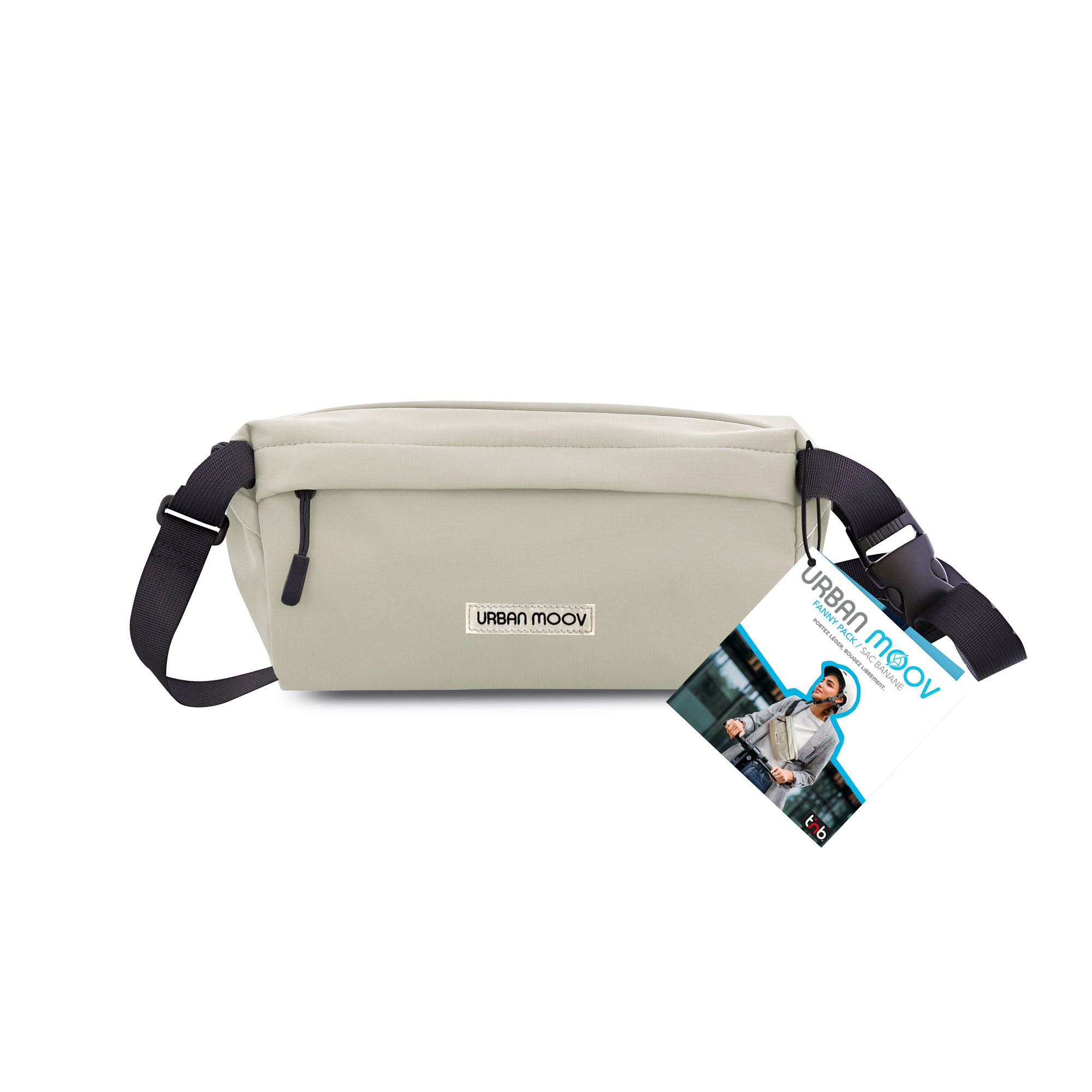 Sac Banane Blanc 4 L - Résistant à l'eau7