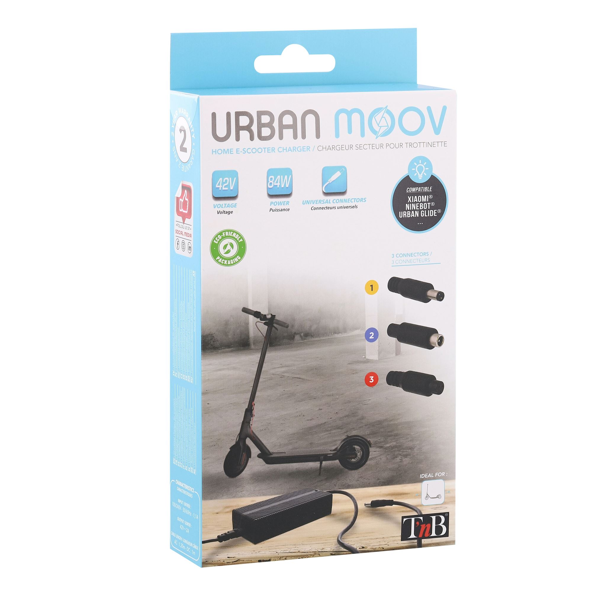 Cargador universal para patinetes eléctricos.7