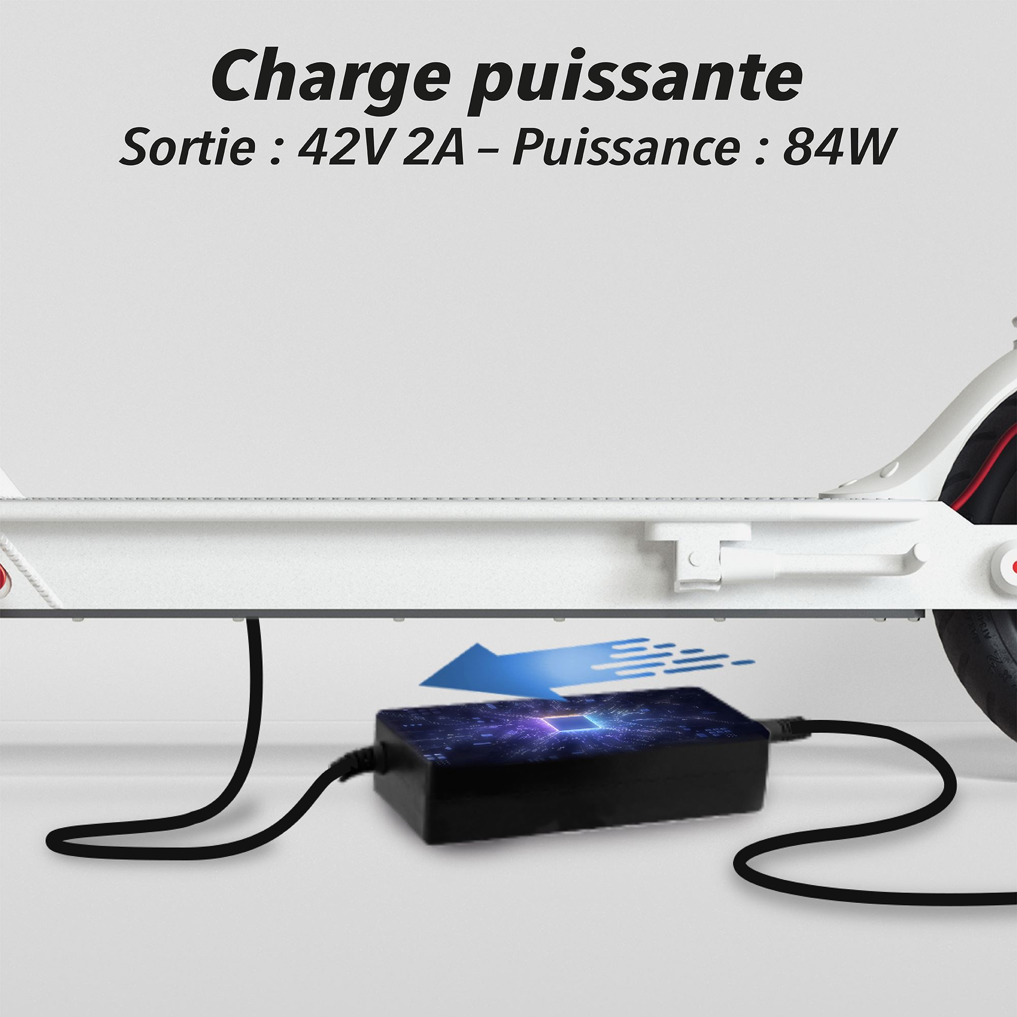 Cargador universal para patinetes eléctricos.4