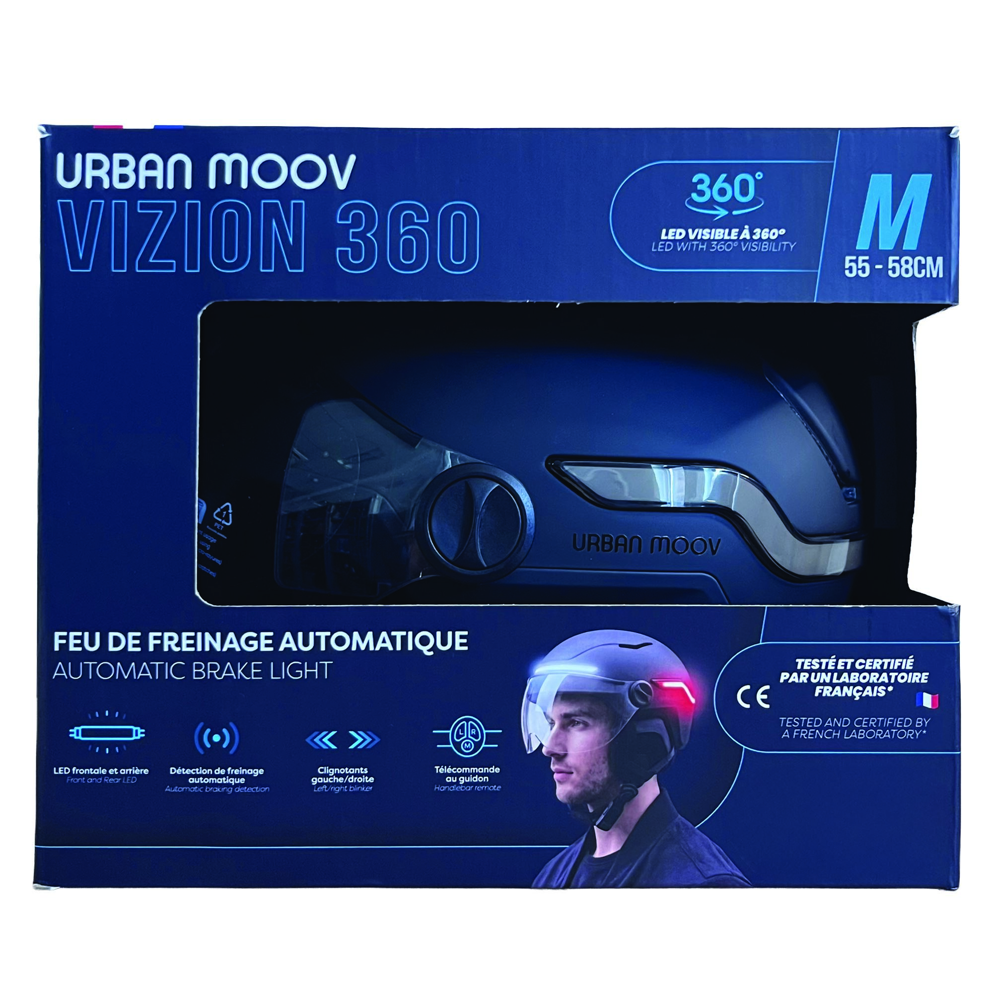 VIZION 360 Helmet - Size M - Black4