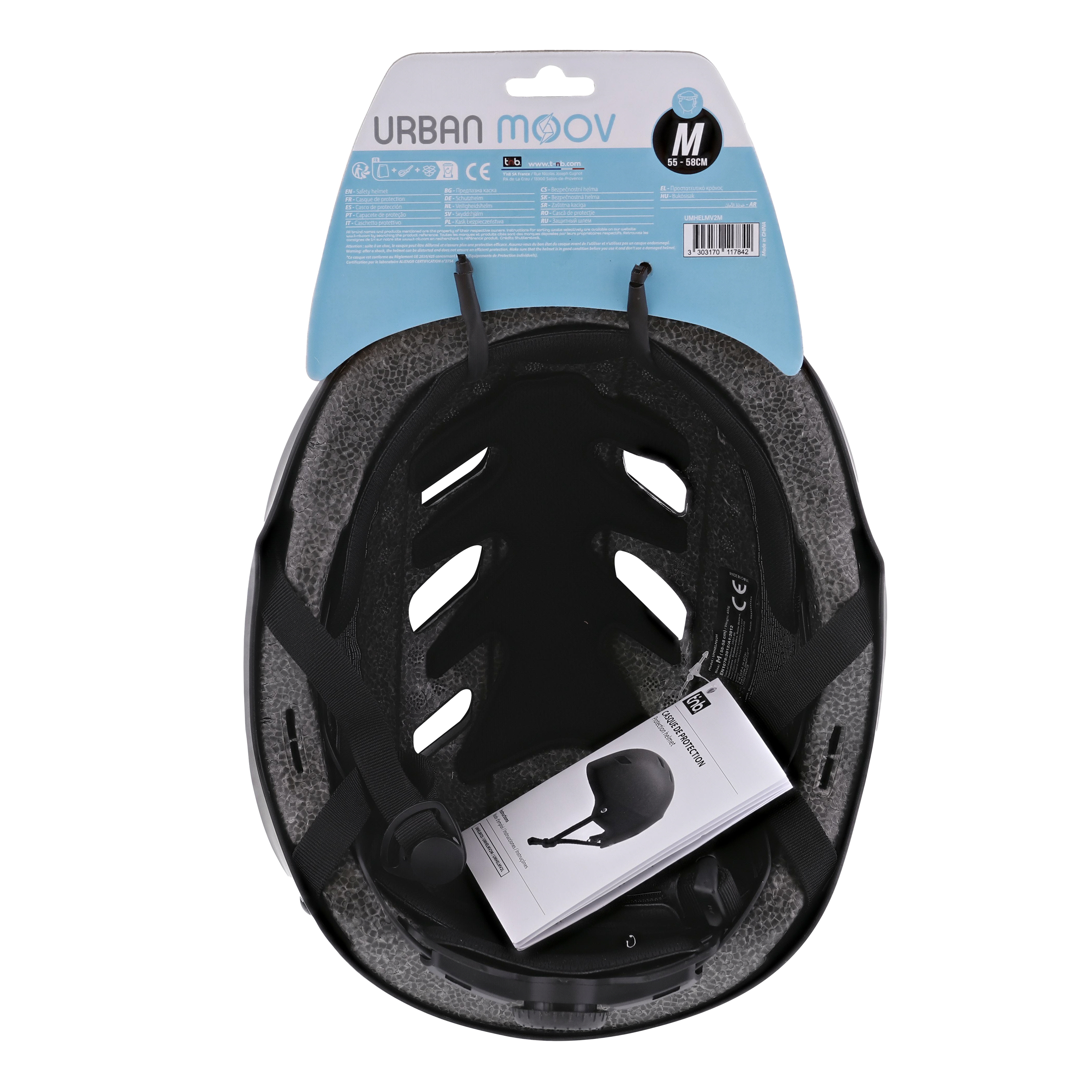 Casque de protection taille M noir6