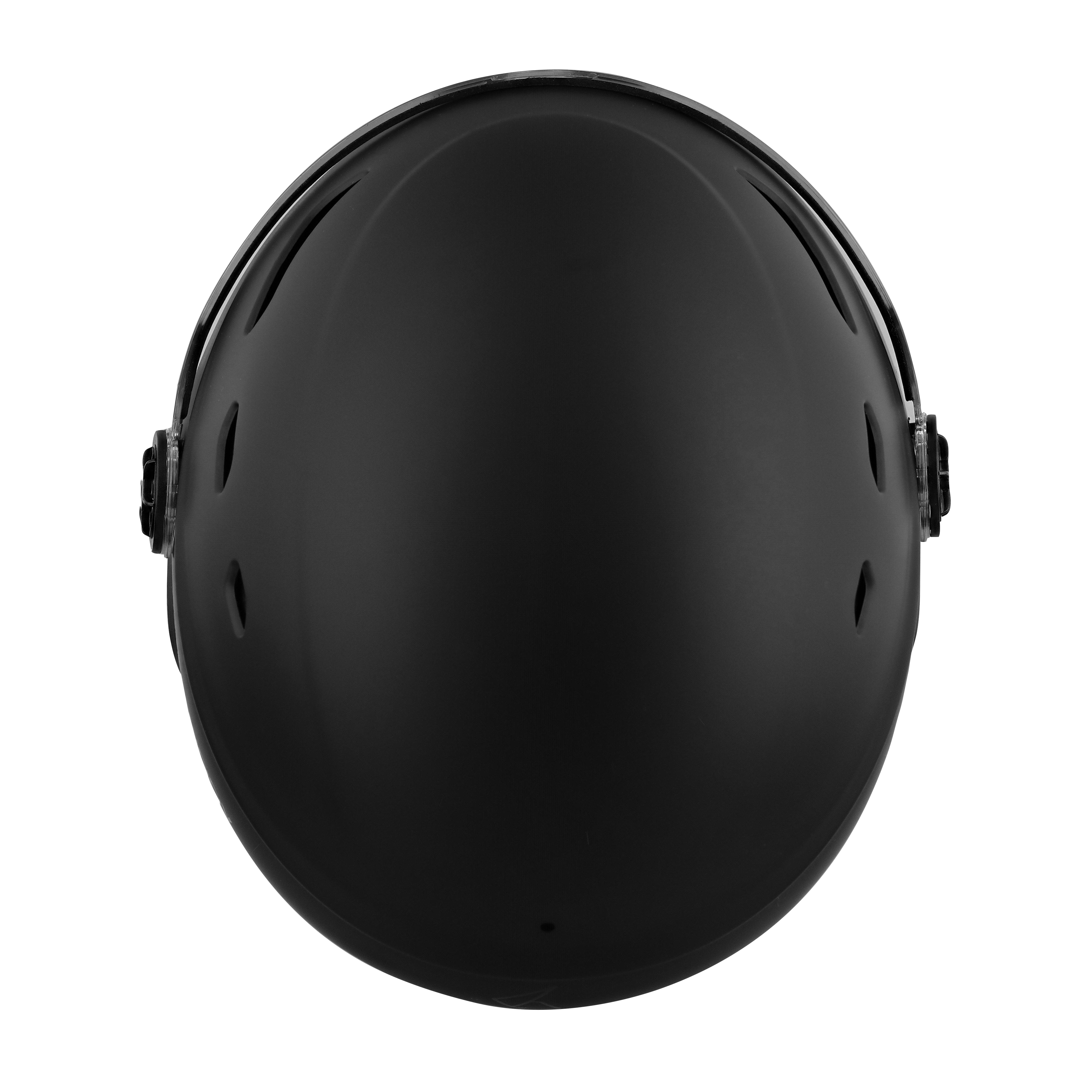 Casco protector con visera y orejeras desmontables - NEGRO TALLA L4