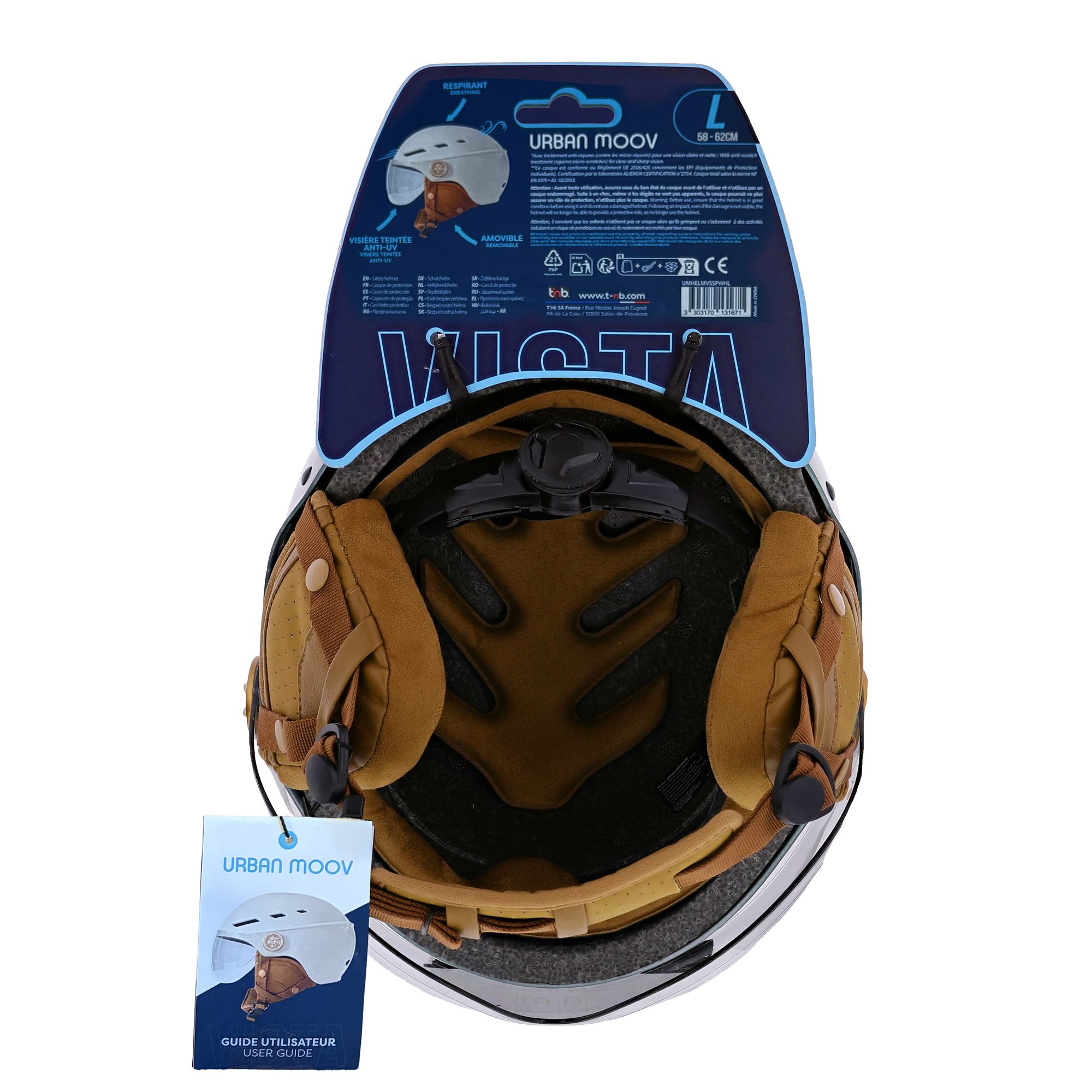 Casque de protection VISTA - Ivoire Champagne - TAILLE L5