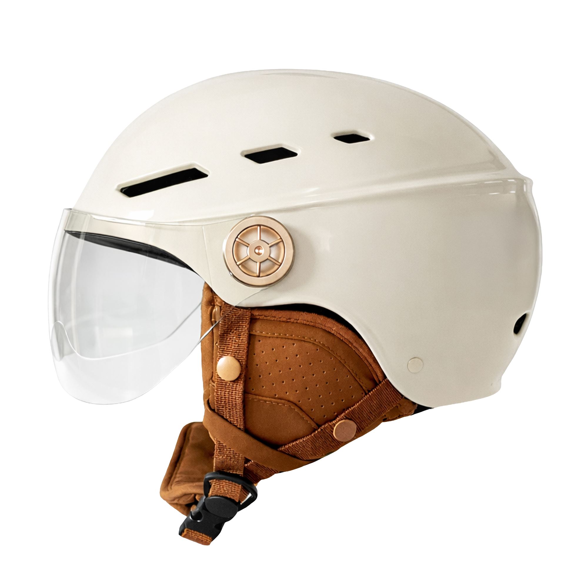 Casque de protection VISTA - Ivoire Champagne - TAILLE M1
