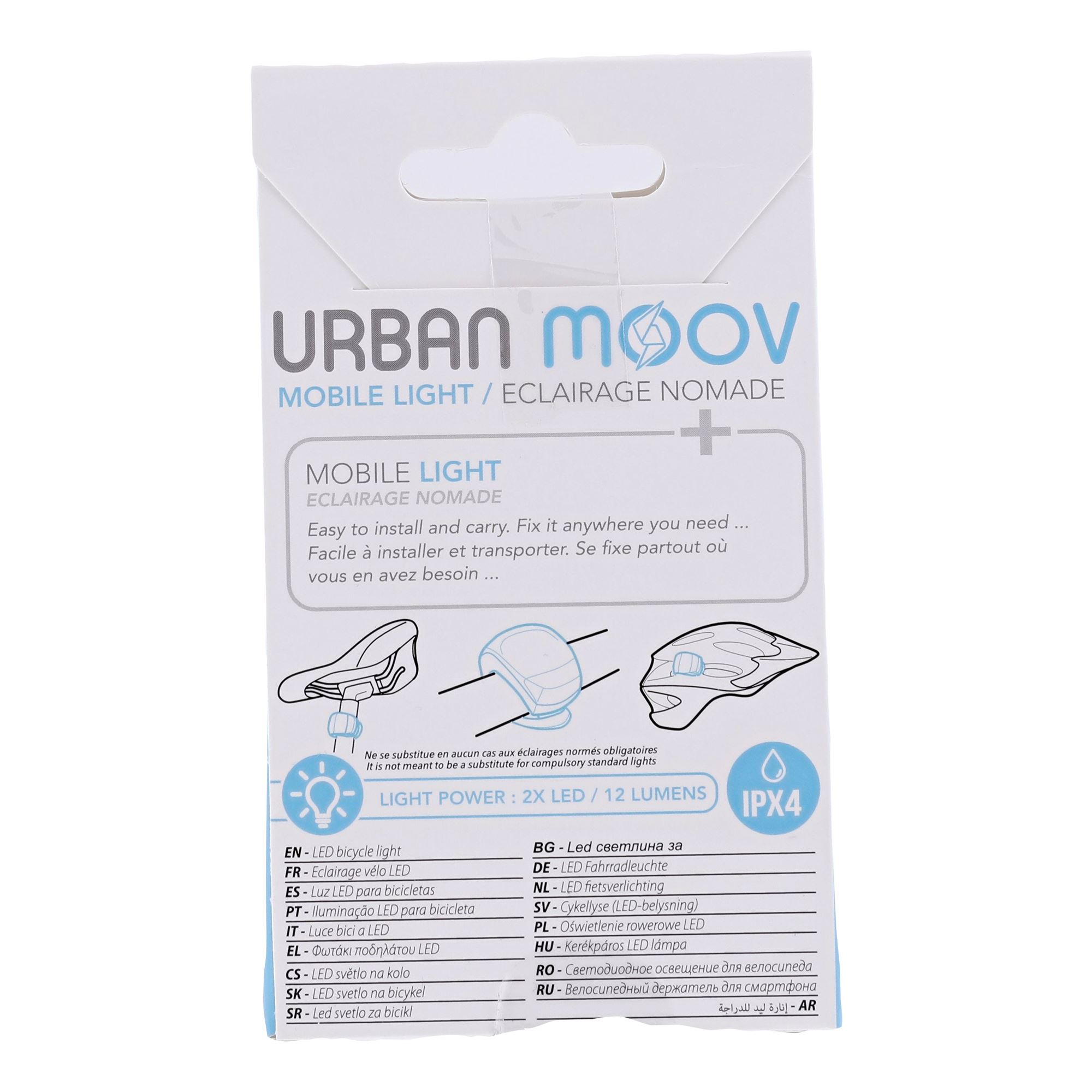 Mini LED front light for bike/scooter6