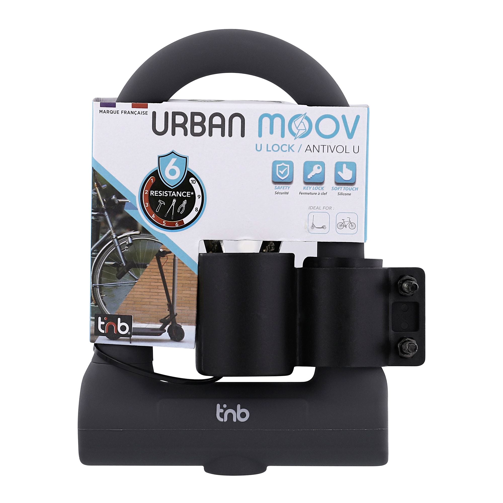 Candado en forma de U para bicicleta/scooter9