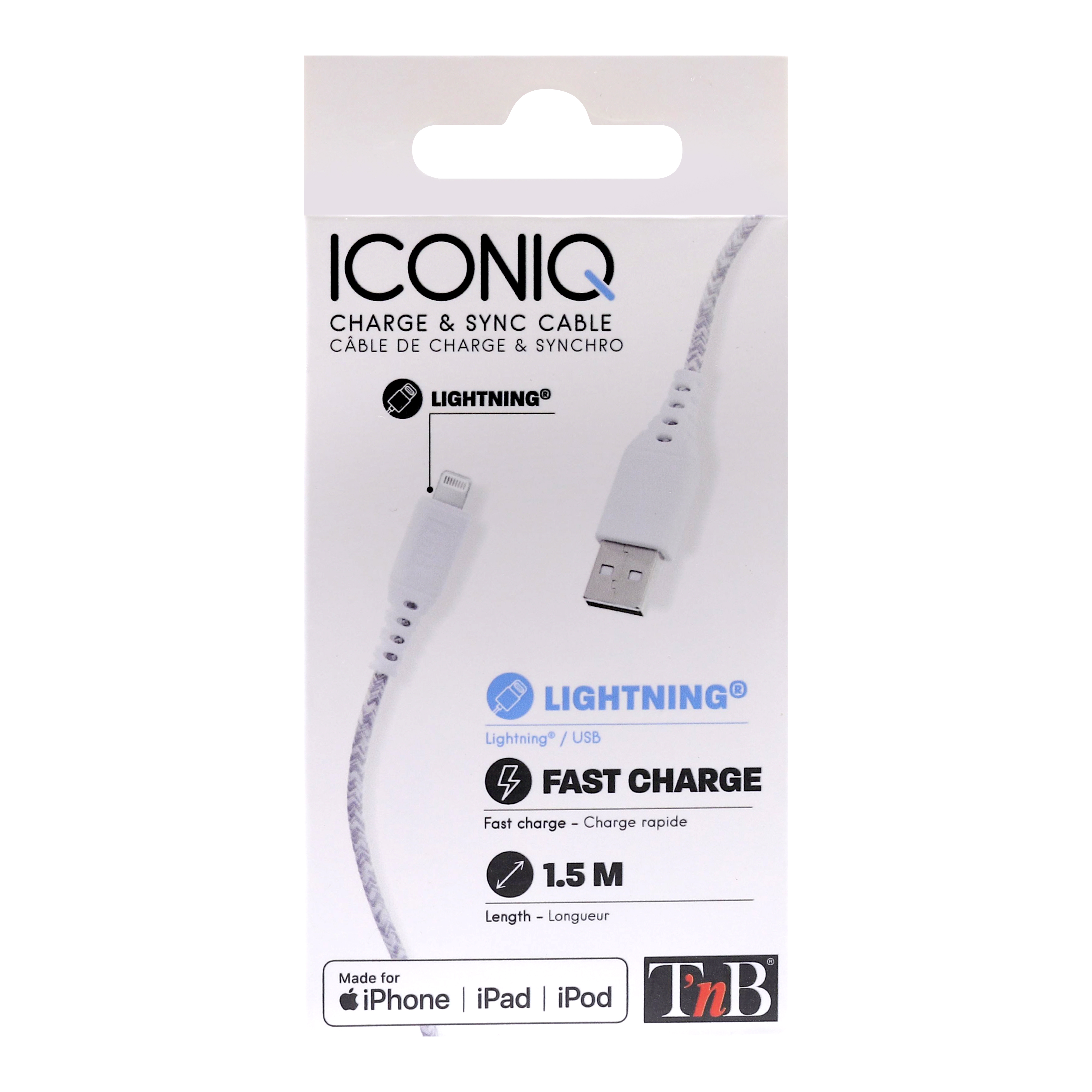 Câble Lightning ICONIQ2