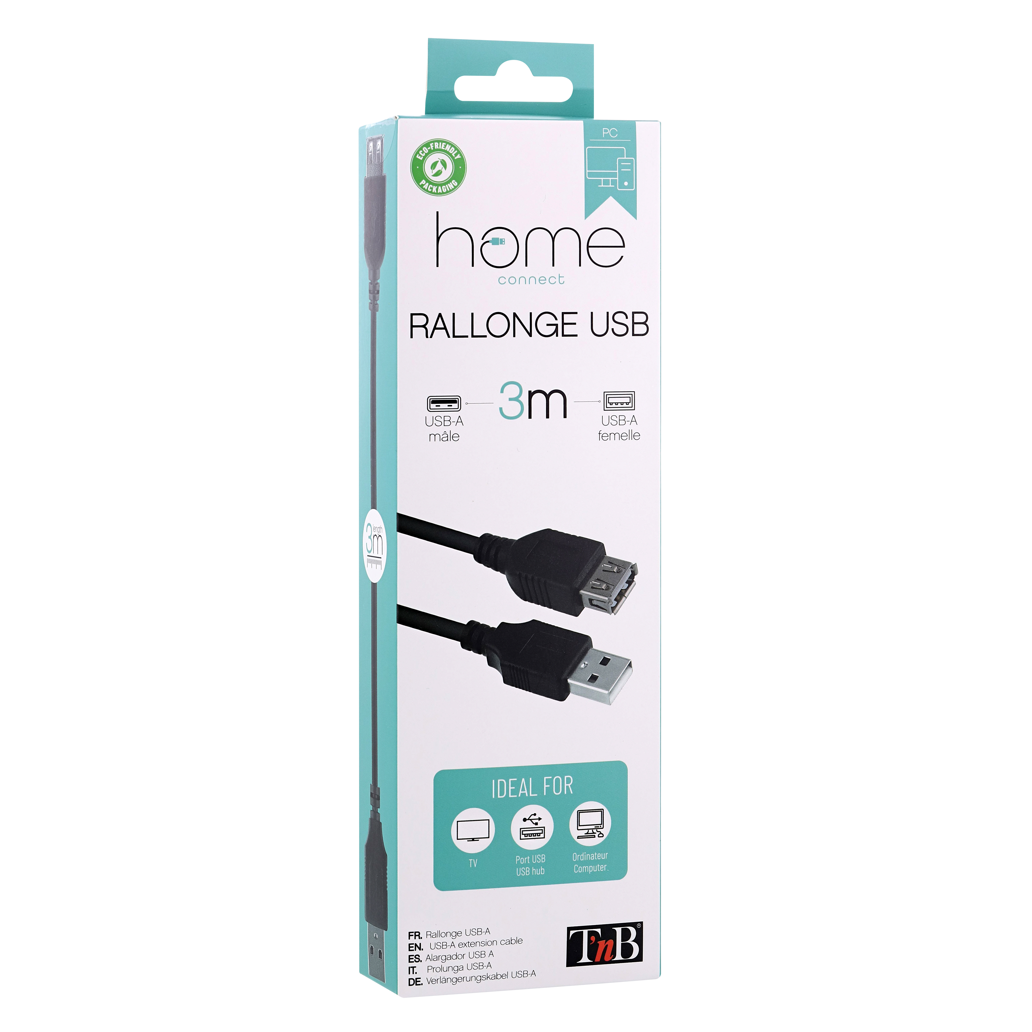 USB 3.0 male / USB 3.0 female cable 3m3