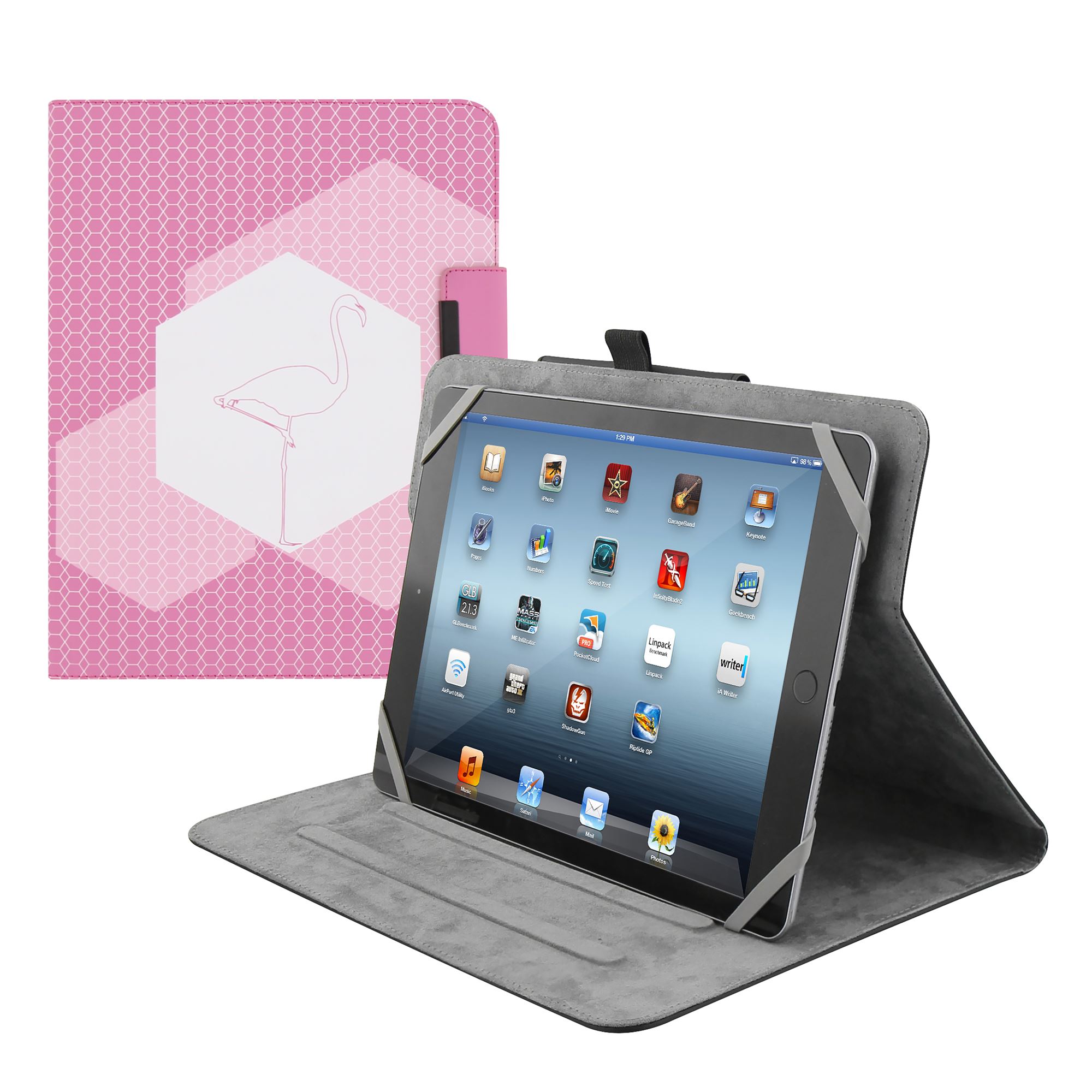 Funda folio universal 360° para tablet de 10