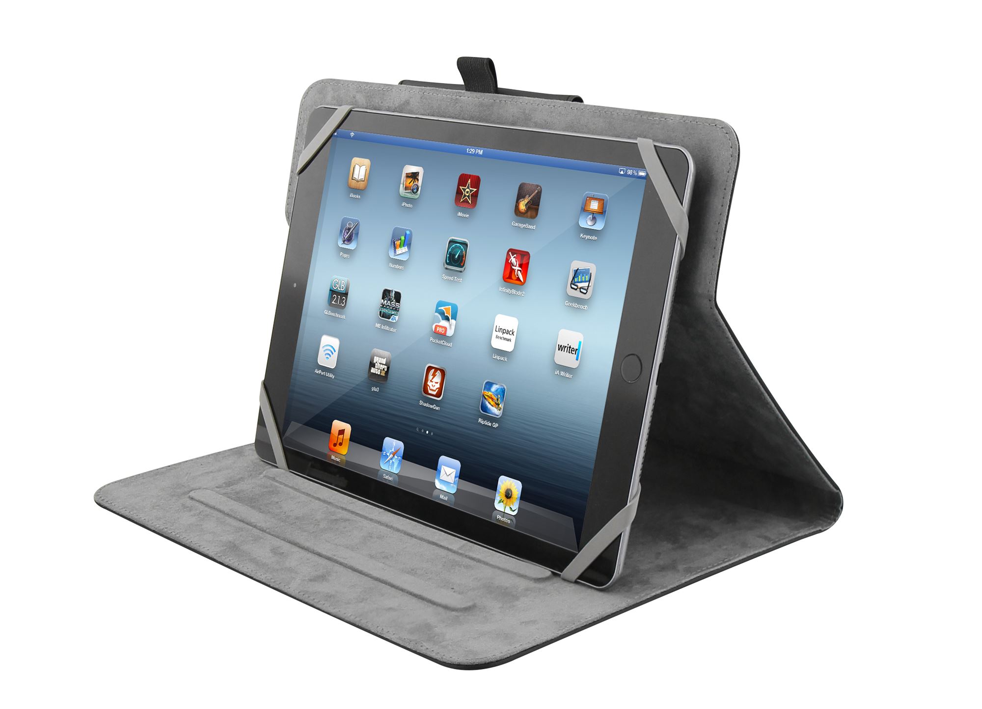 Funda folio universal 360° para tablet de 10