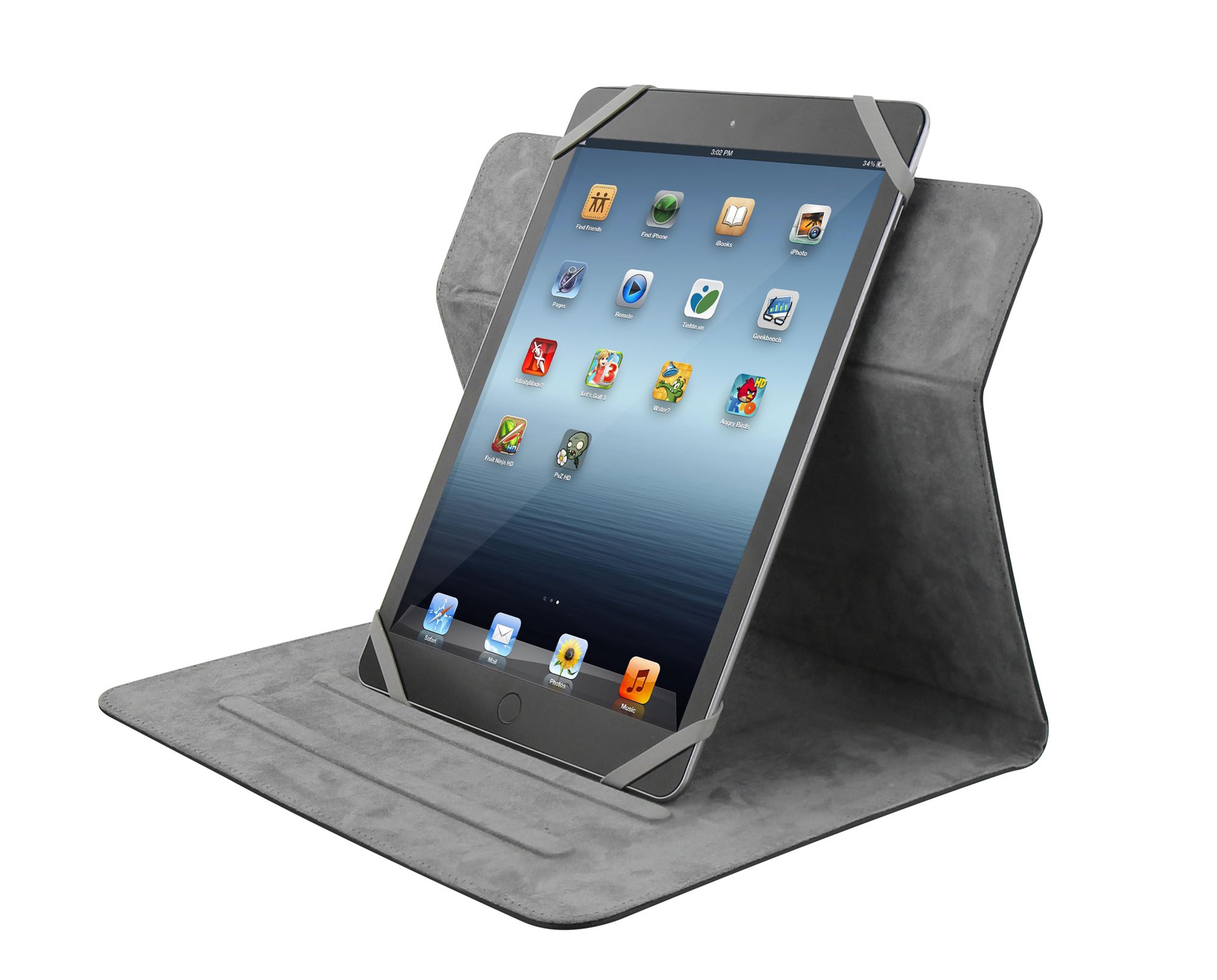 Funda folio universal 360° para tablet de 10