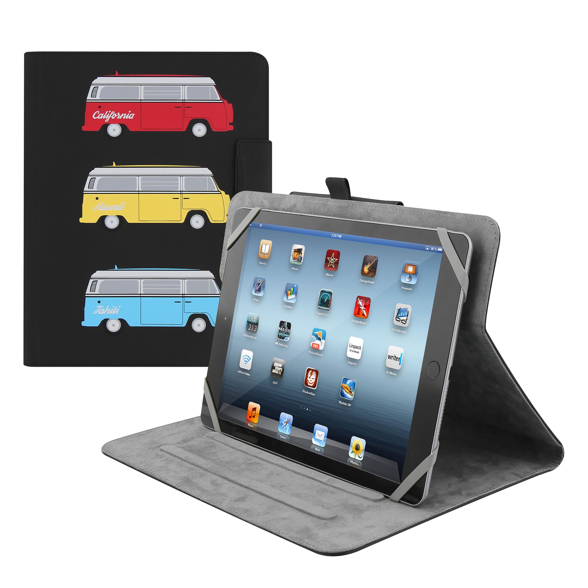 Funda folio universal 360° para tablet 10