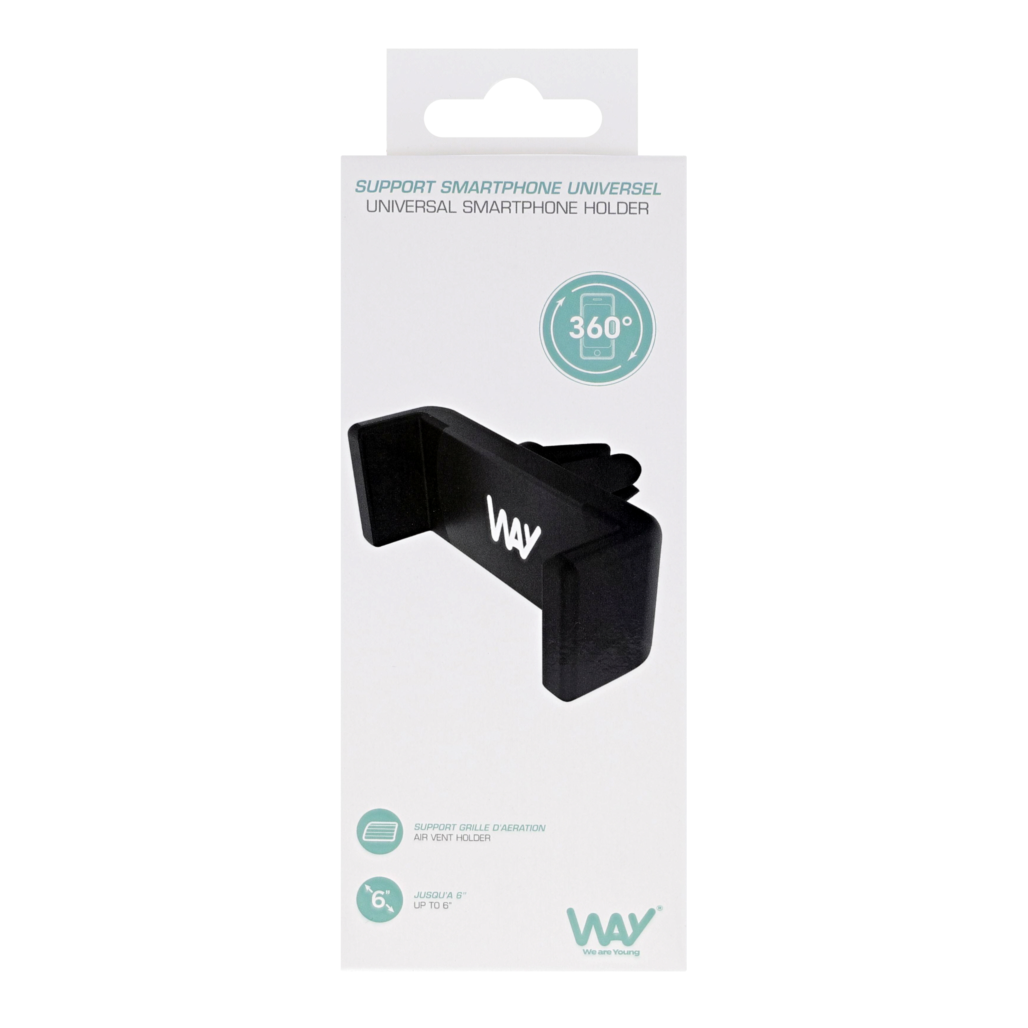 Support mâchoire pour grille d'aération WAY3