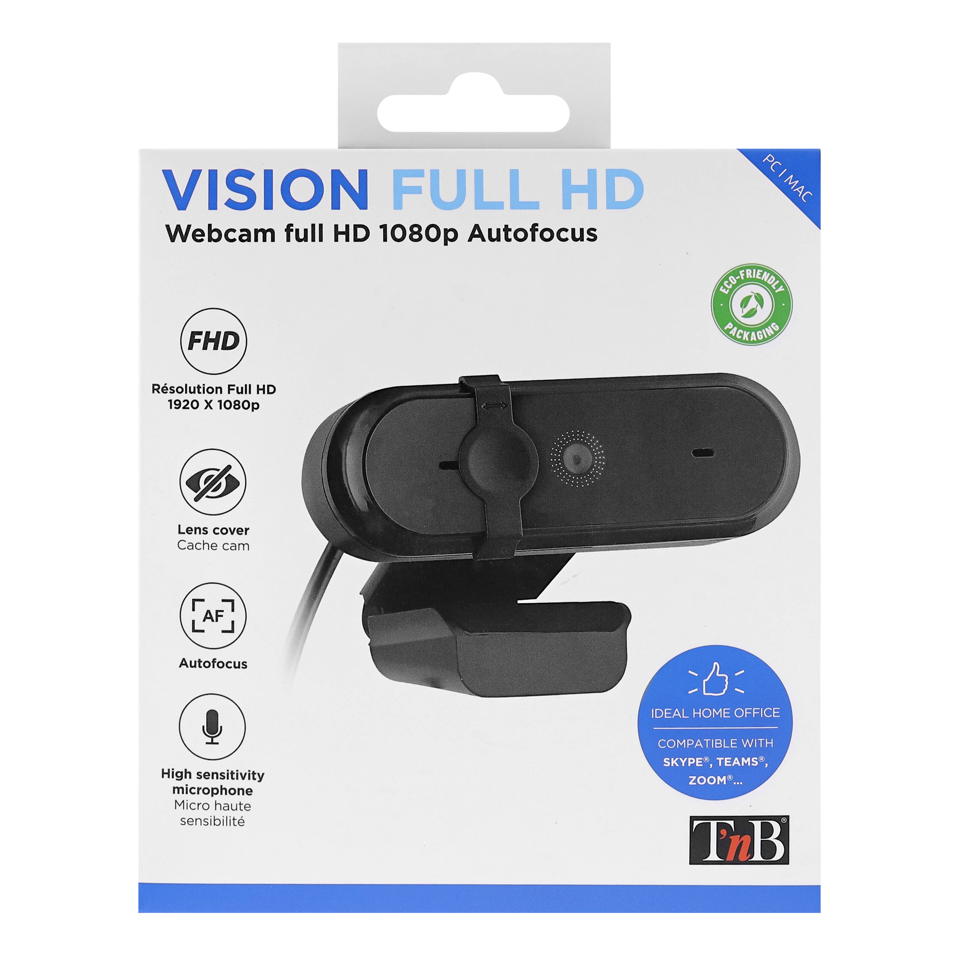 Wired USB 2.0 webcam - Full HD 1080P autofocus5