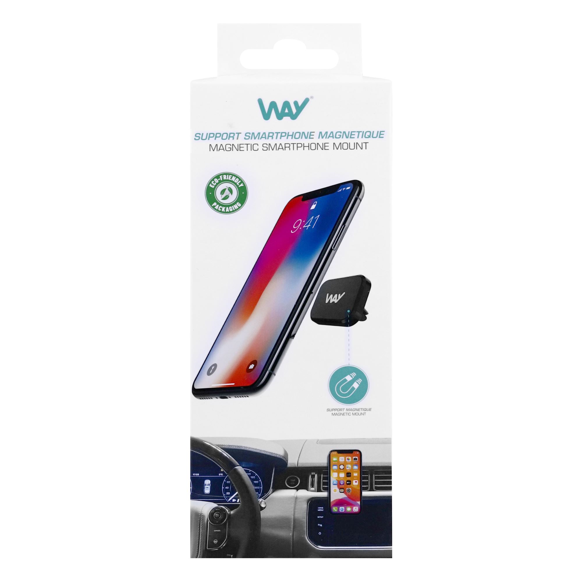 Support aimanté grille d'aération WAY8