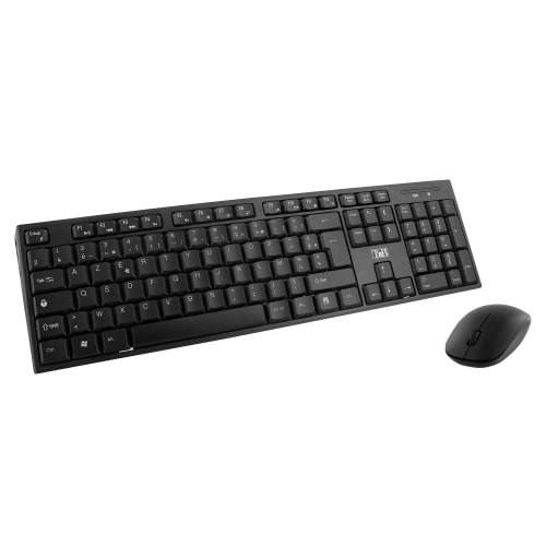 CLASSY clavier + souris sans fil noir T’nB